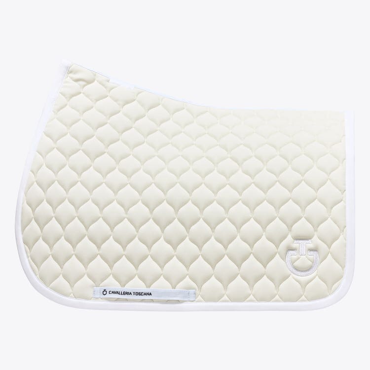 Cavalleria Toscana Jumping Saddle Pad with Circular Quilting