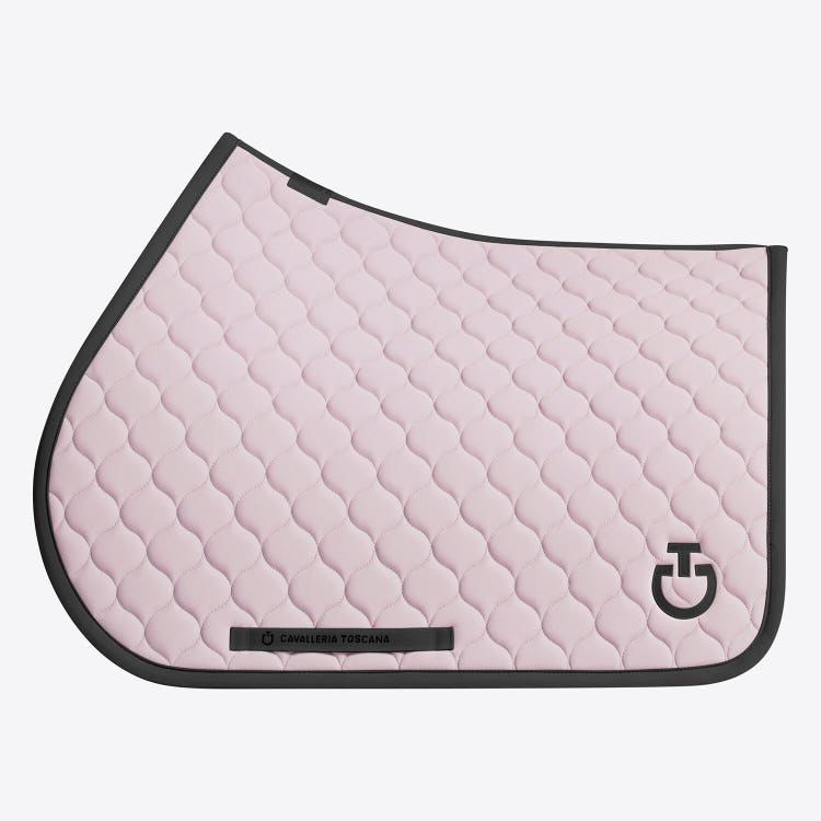 Cavalleria Toscana Jumping Saddle Pad with Circular Quilting