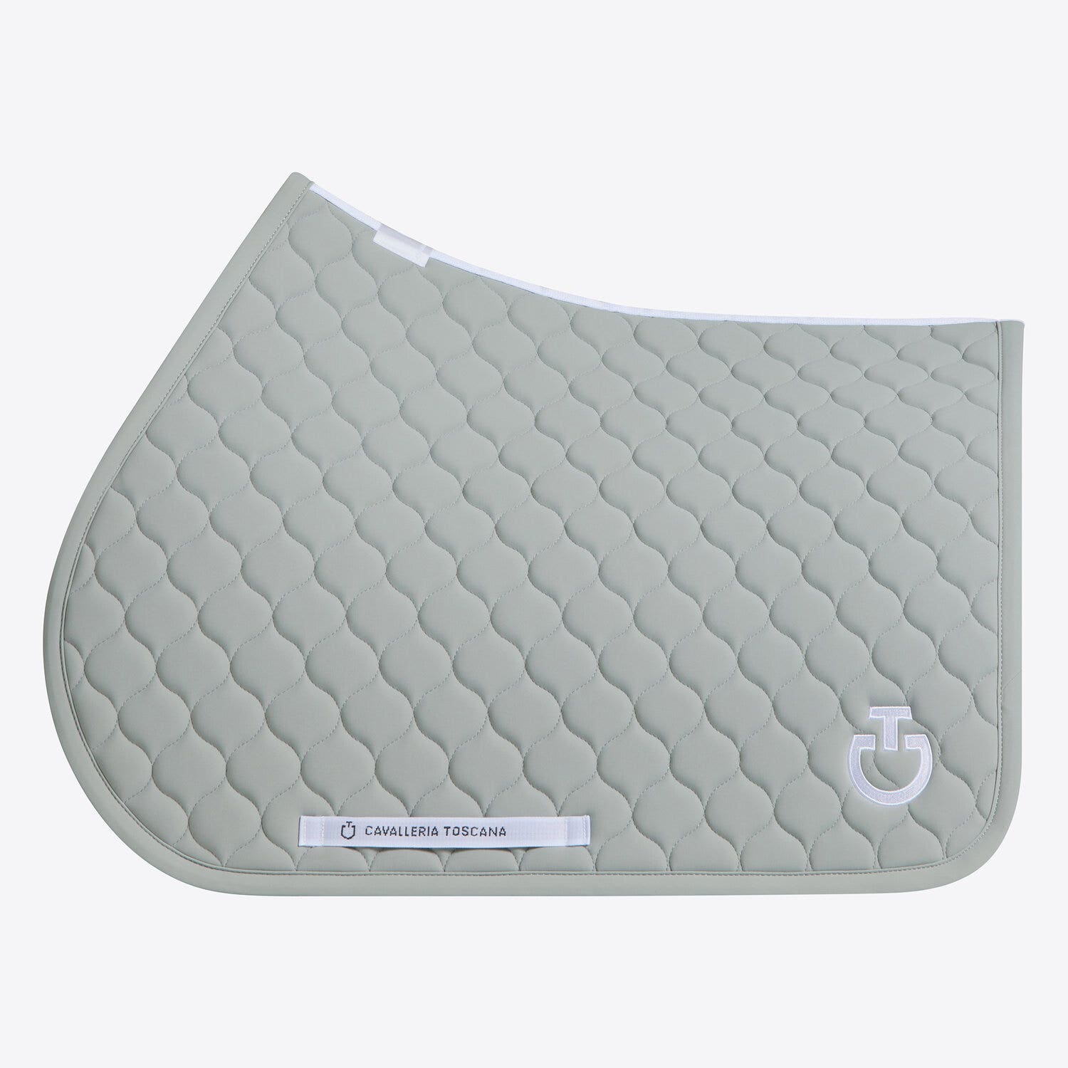 Cavalleria Toscana Cavalleria Toscana Jumping Saddle Pad with Circular Quilting BELGIAN BLOCK-1