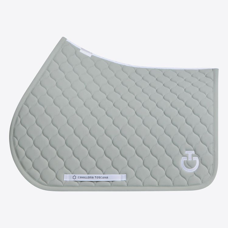 Cavalleria Toscana Jumping Saddle Pad with Circular Quilting