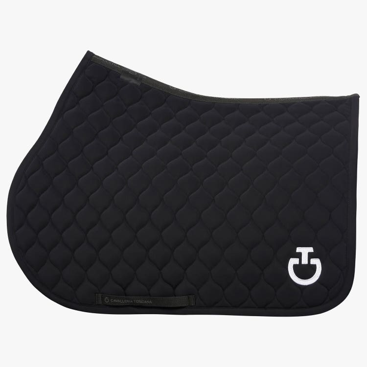 Cavalleria Toscana Jumping Saddle Pad with Circular Quilting