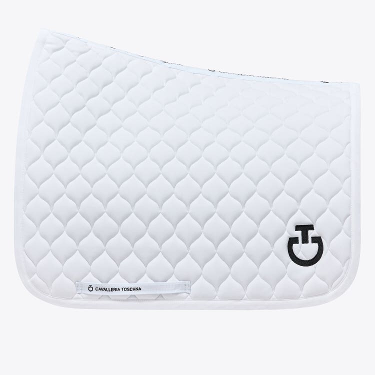 Cavalleria Toscana Dressage Saddle Pad with Circular Quilting