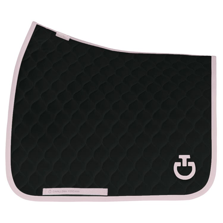 Cavalleria Toscana Dressage Saddle Pad with Circular Quilting