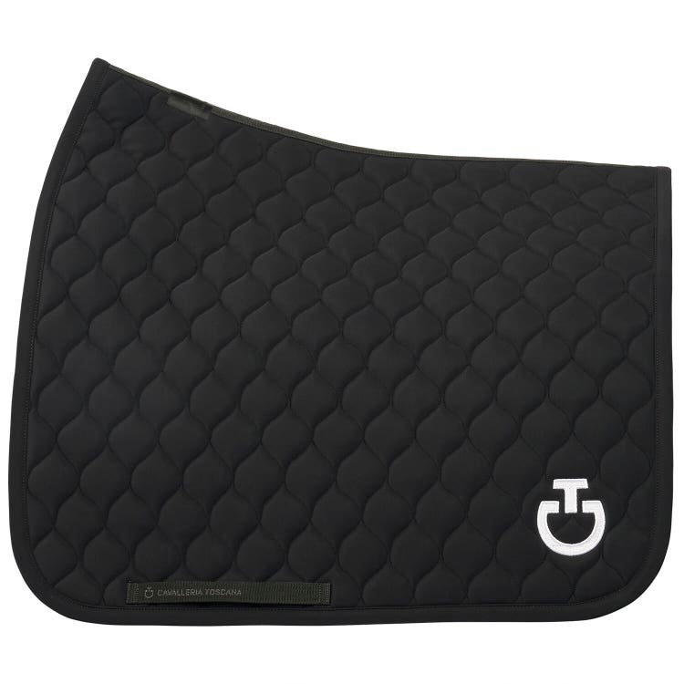 Cavalleria Toscana Dressage Saddle Pad with Circular Quilting
