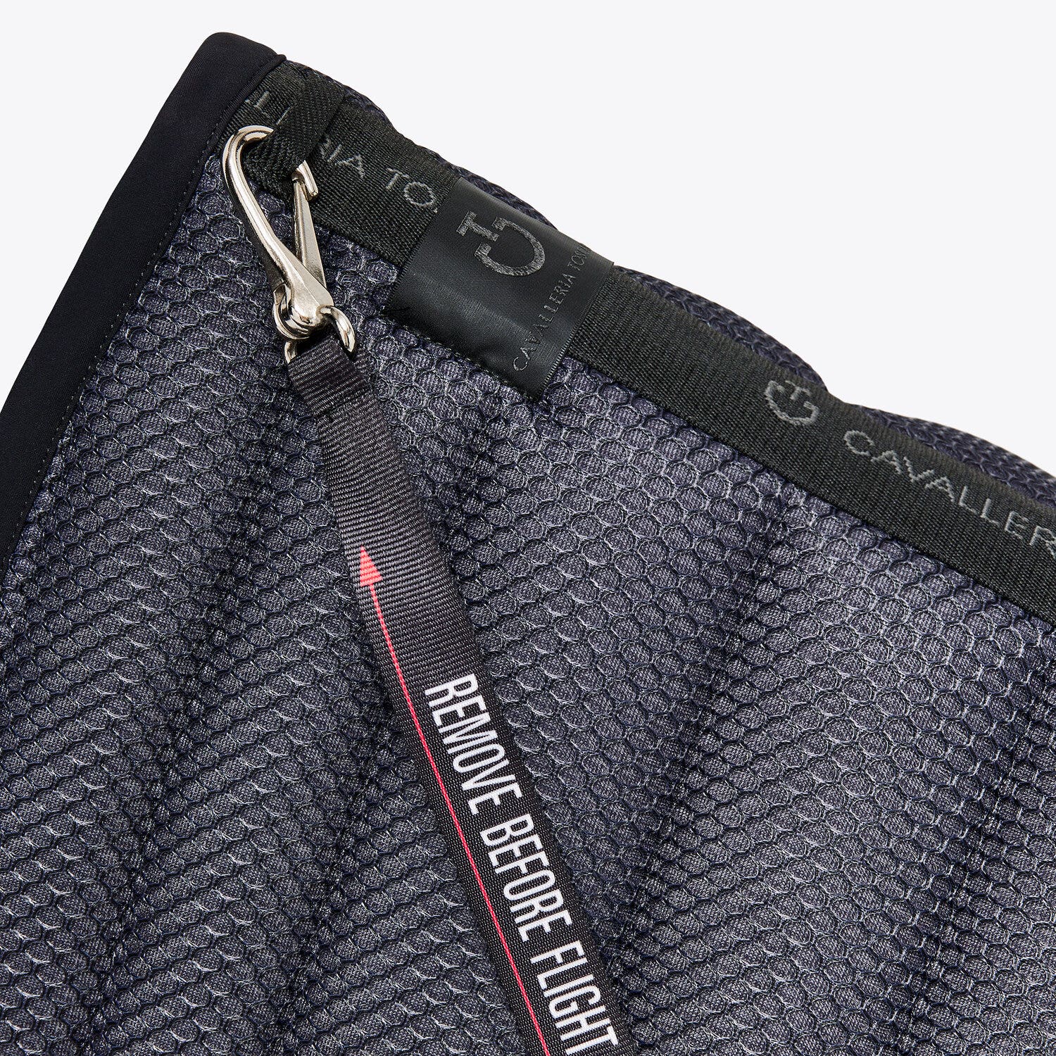 Cavalleria Toscana AIR dressage saddle pad ANTHRACITE GREY/GOLD-3