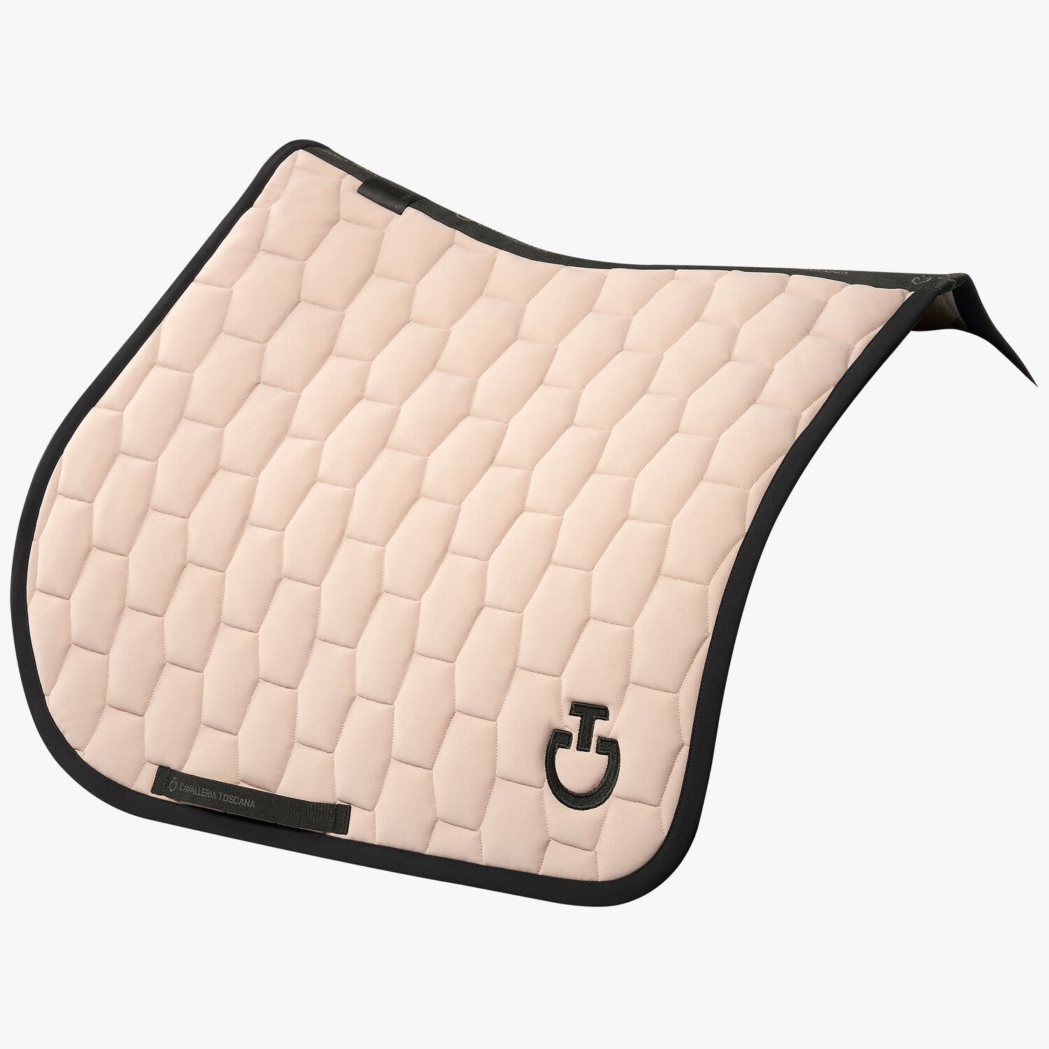Cavalleria Toscana Quilted saddle pad CIPRIA/BLACK-2