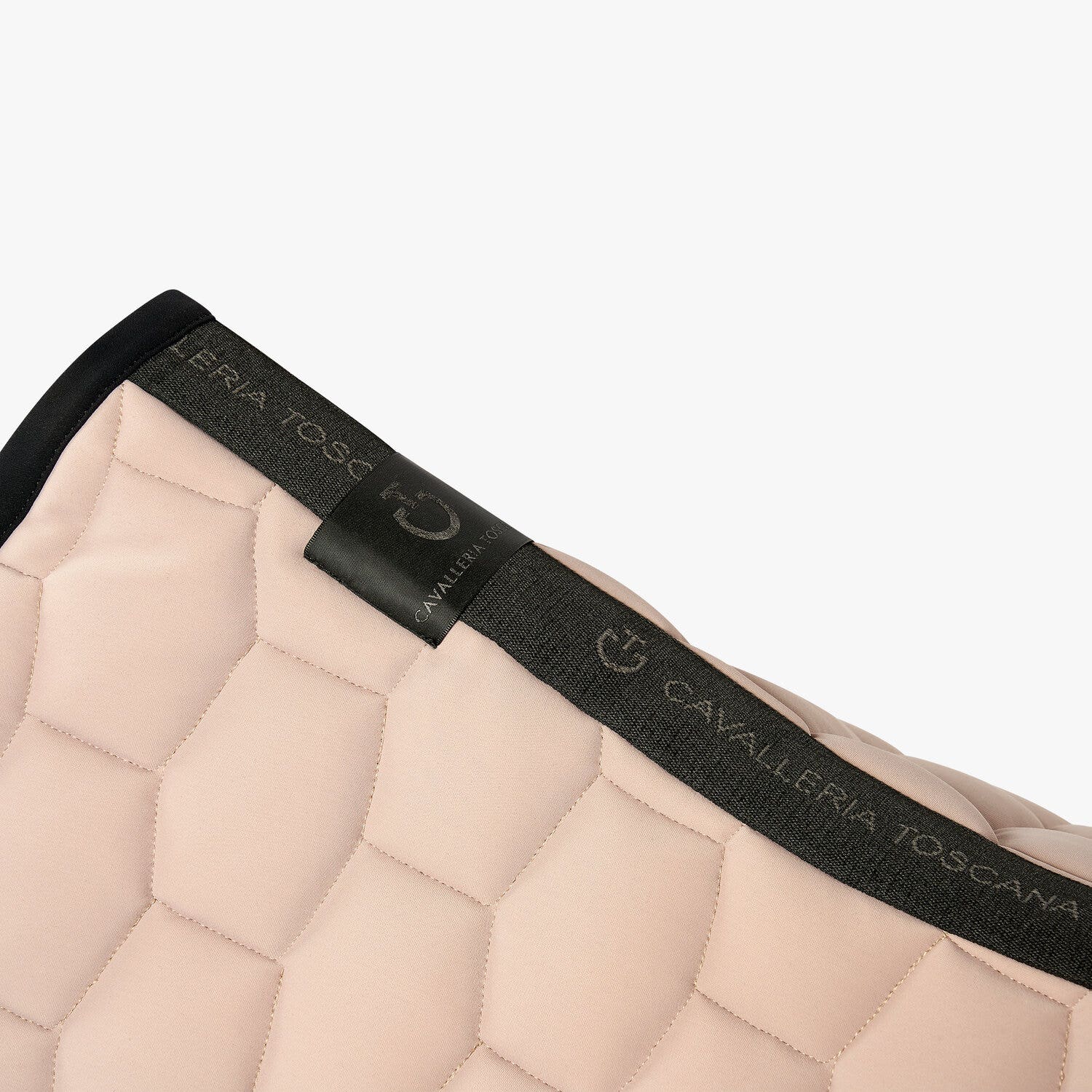 Cavalleria Toscana Quilted saddle pad CIPRIA/BLACK-3