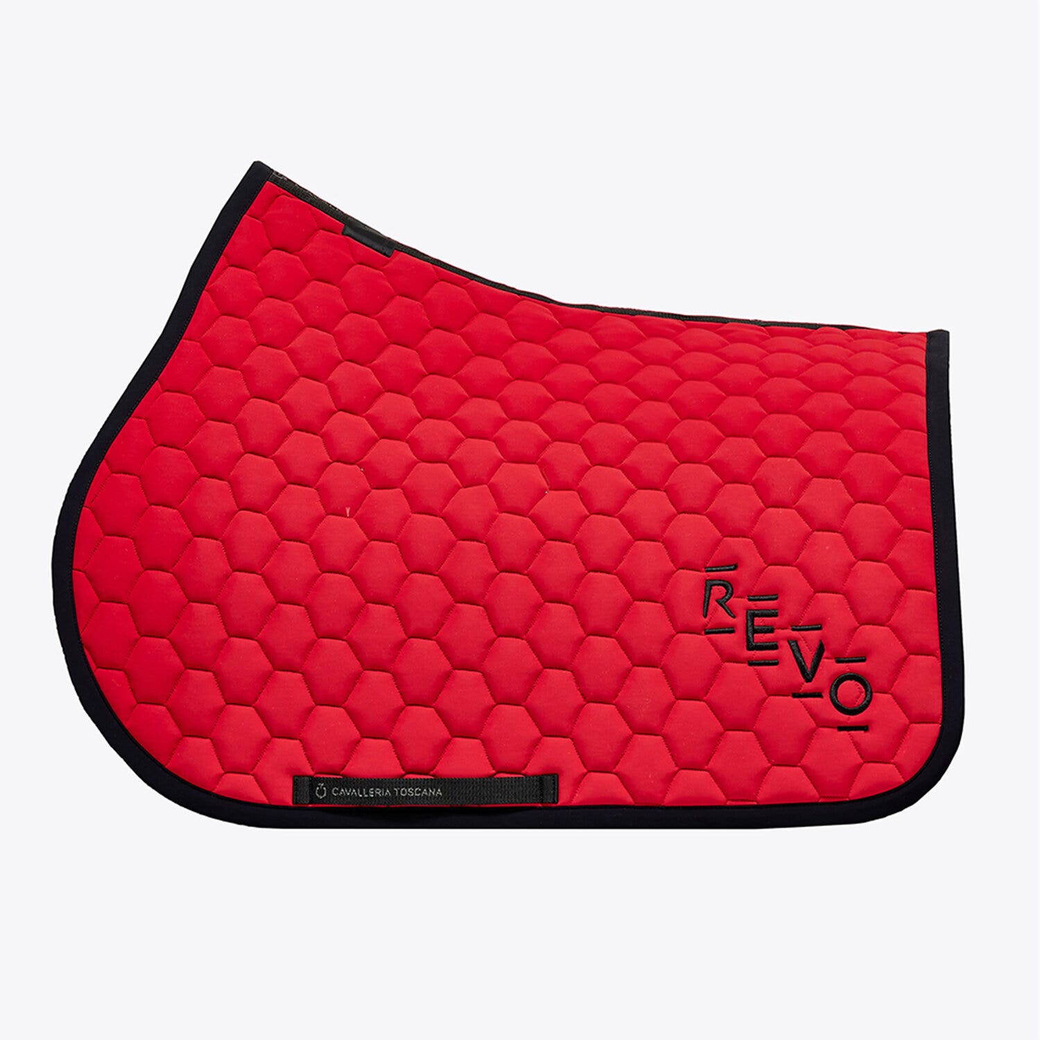 Cavalleria Toscana Quilted cotton jumping saddle pad RED-1