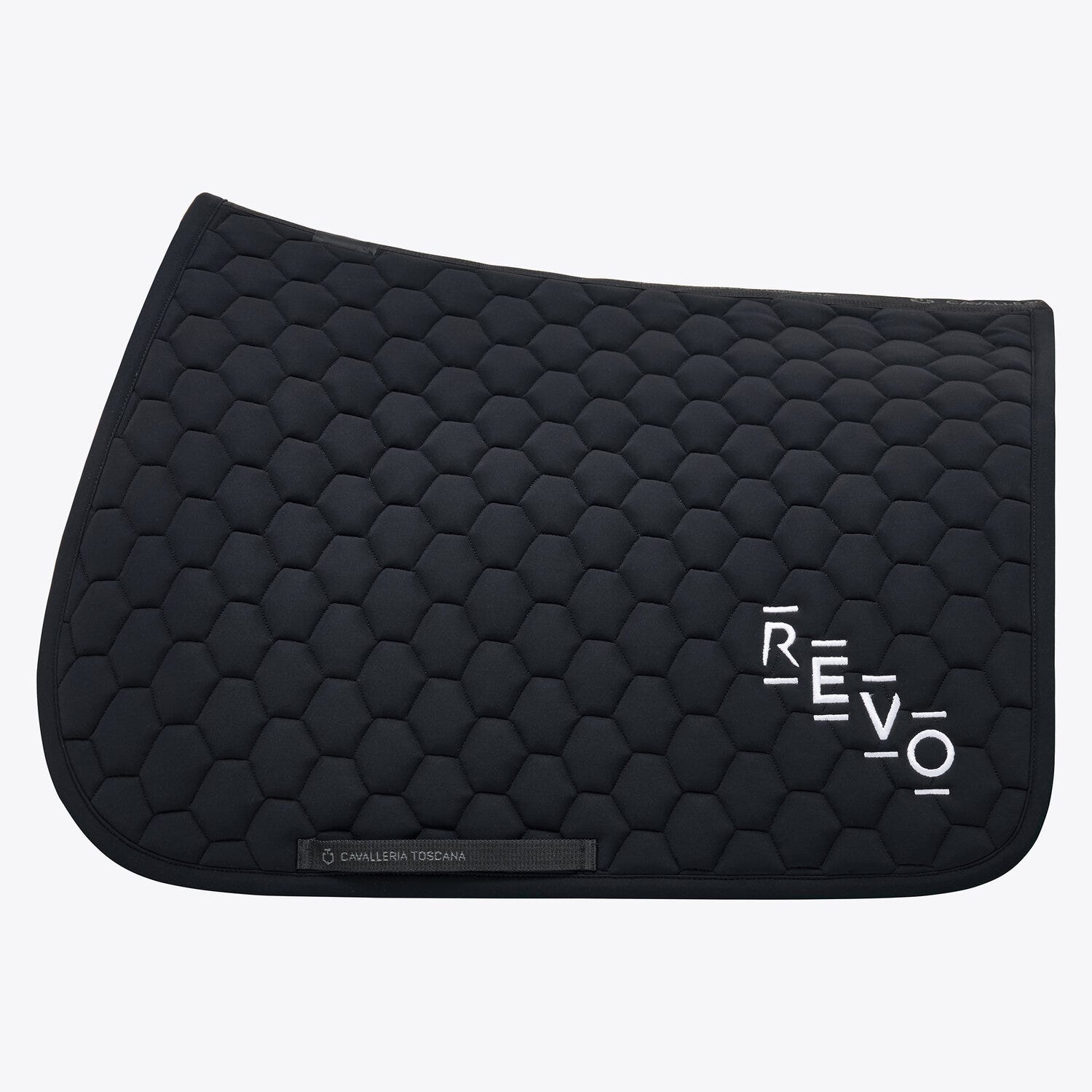 Quilted cotton jumping saddle pad