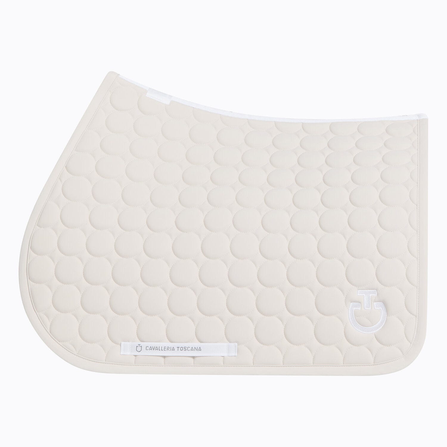 Jumping Saddle Pad in Circular Quilted Jersey | Cavalleria Toscana