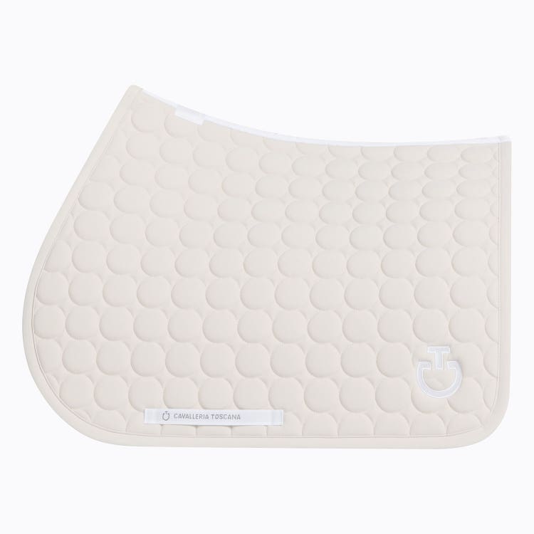 Jumping Saddle Pad in Circular Quilted Jersey | Cavalleria Toscana