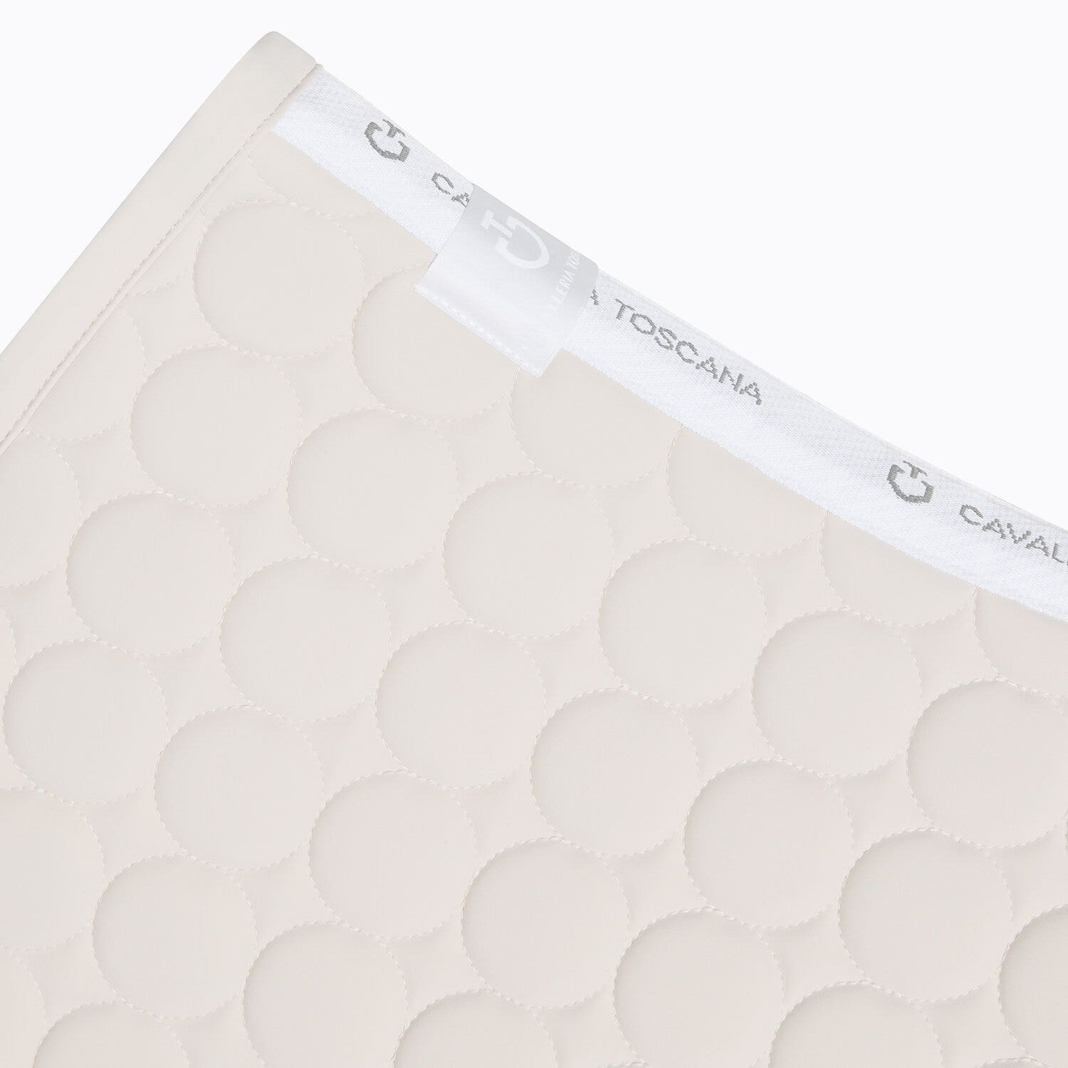 Cavalleria Toscana Jumping Saddle Pad in Circular Quilted Jersey | Cavalleria Toscana BRICH-2