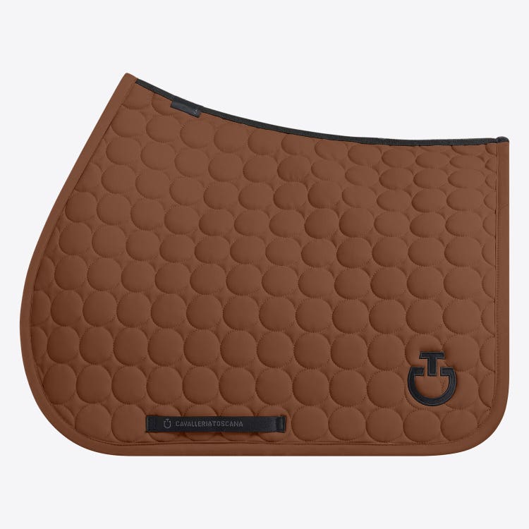 Jumping Saddle Pad in Circular Quilted Jersey | Cavalleria Toscana