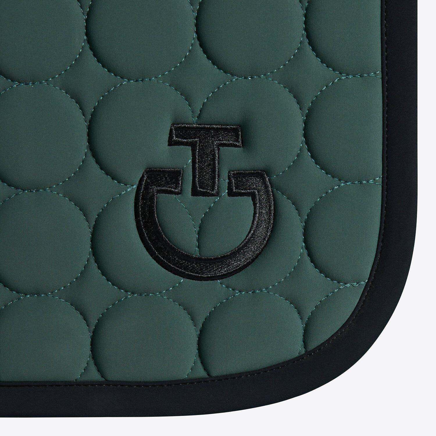 Tapis de Selle New Circular Quilted Jersey Jumping CAVALLERIA TOSCANA