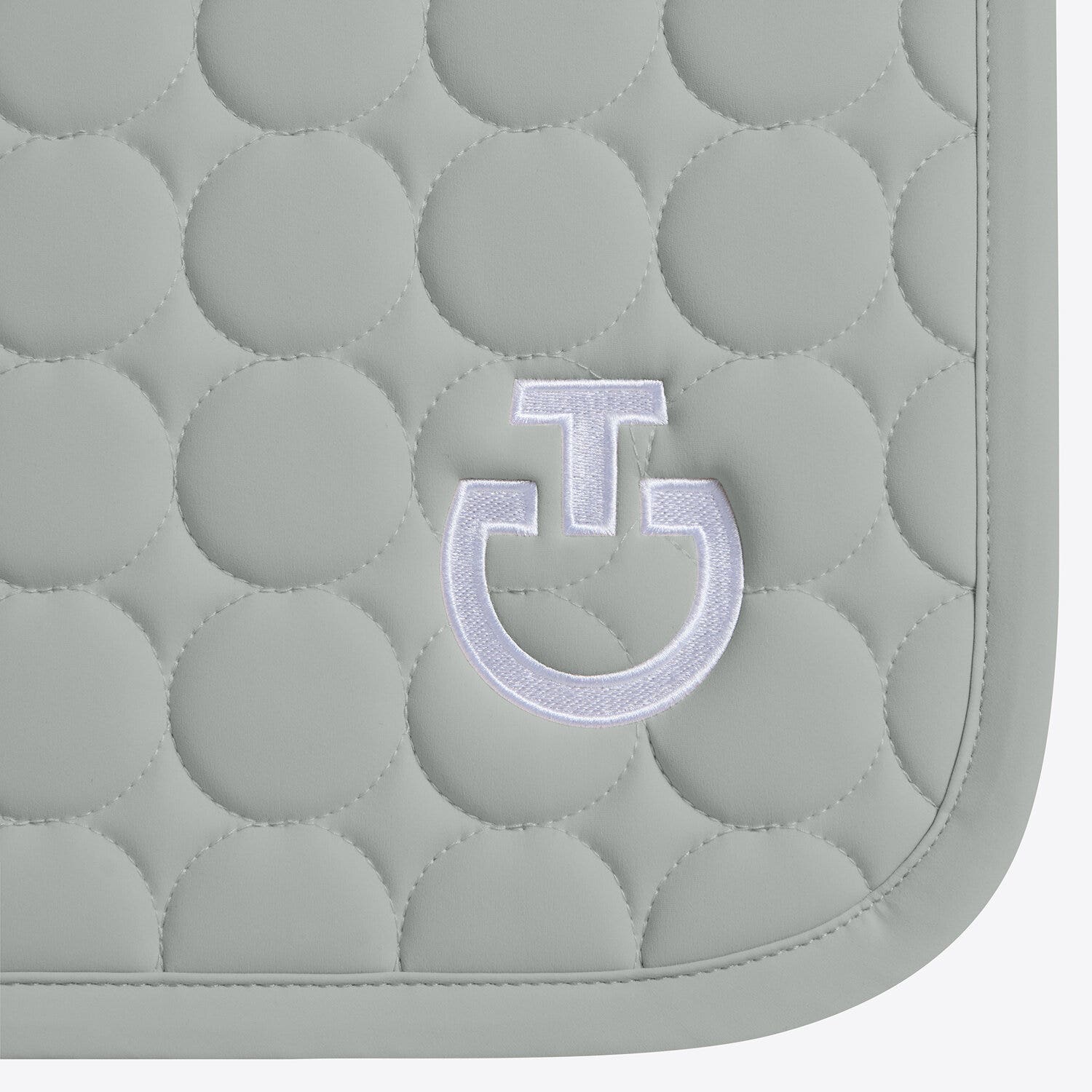 Cavalleria Toscana Jumping Saddle Pad in Circular Quilted Jersey | Cavalleria Toscana BELGIAN BLOCK-3