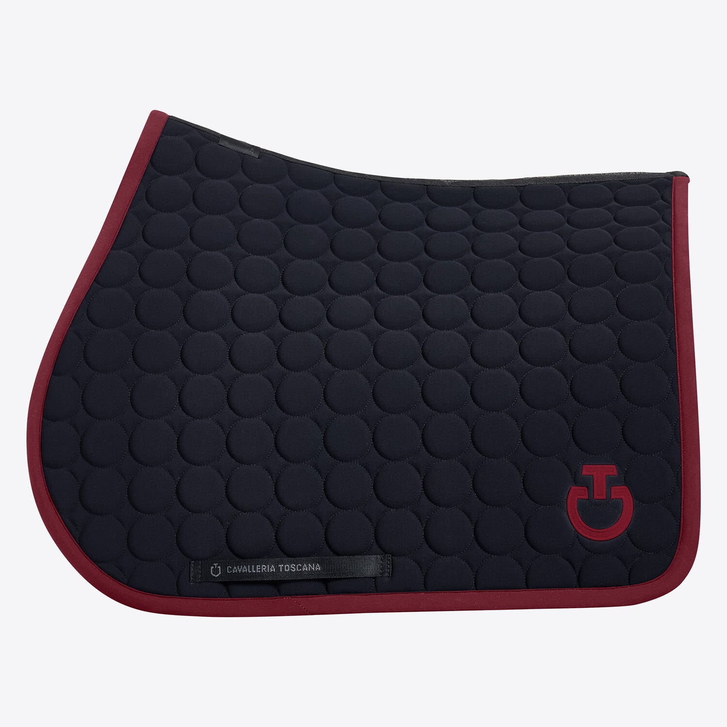Cavalleria Toscana Jumping Saddle Pad in Circular Quilted Jersey
