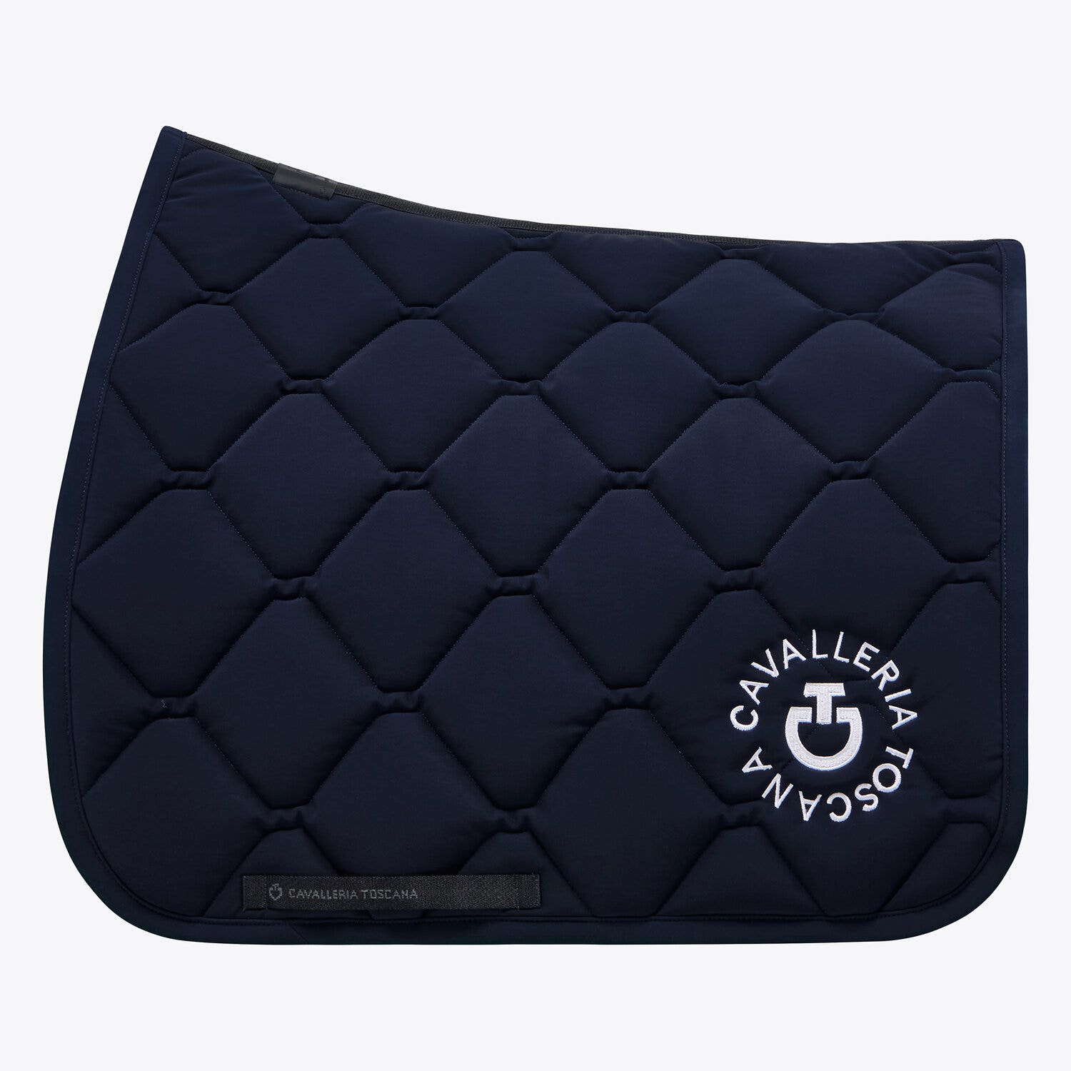 Cavalleria Toscana Ct Orbit Quilted dressage Saddle Pad DARK BLUE/DARK BLUE-1