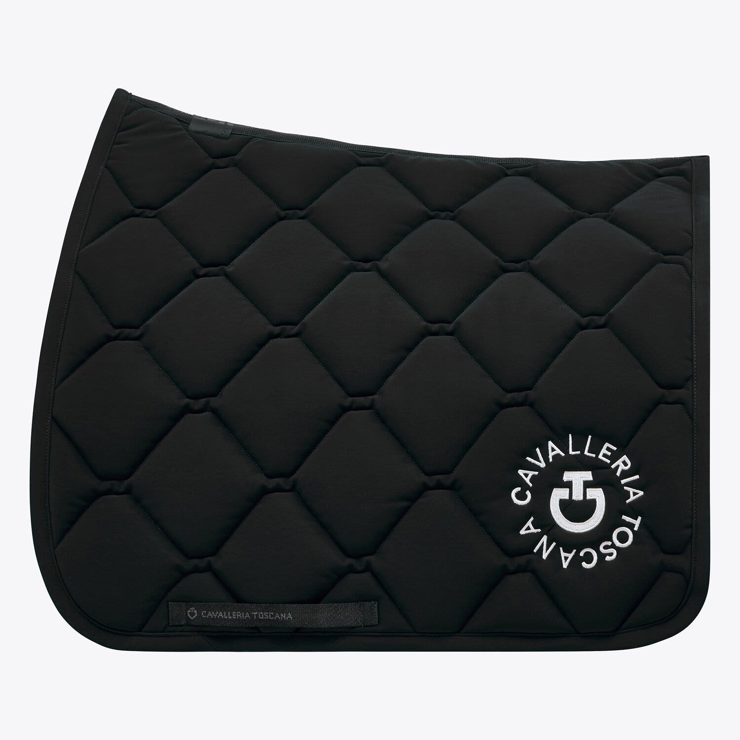 Cavalleria Toscana Ct Orbit Quilted dressage Saddle Pad BLACK-1