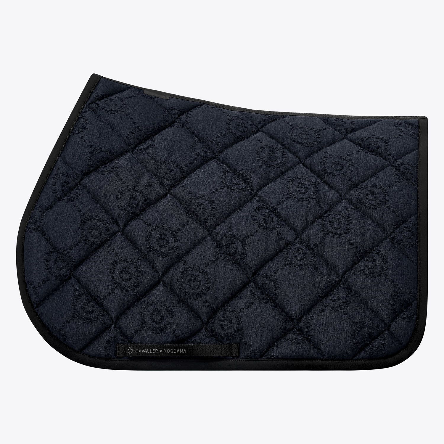 Cavalleria Toscana Jumping Horse Saddle pad NAVY-1