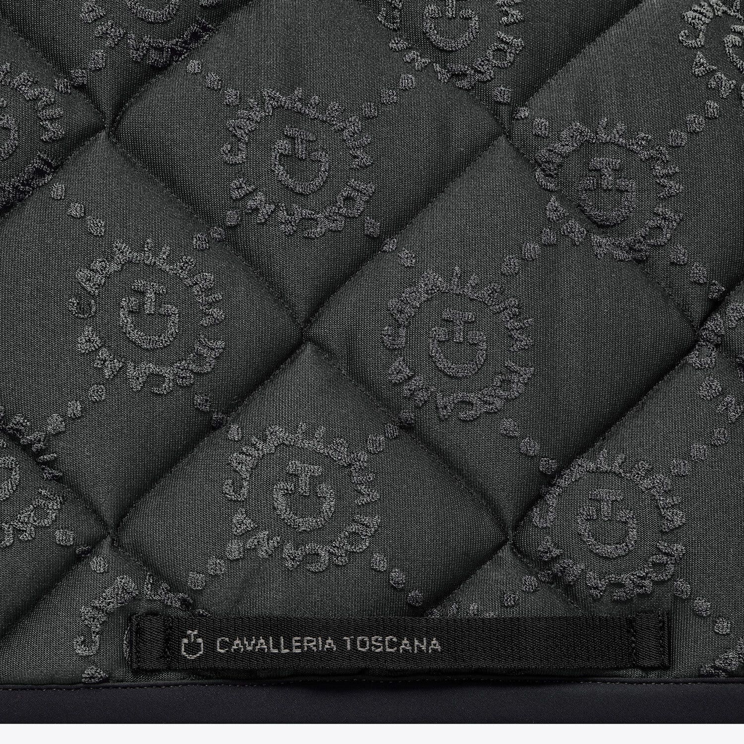 Cavalleria Toscana Jumping Horse Saddle pad CHARCOAL GREY-3