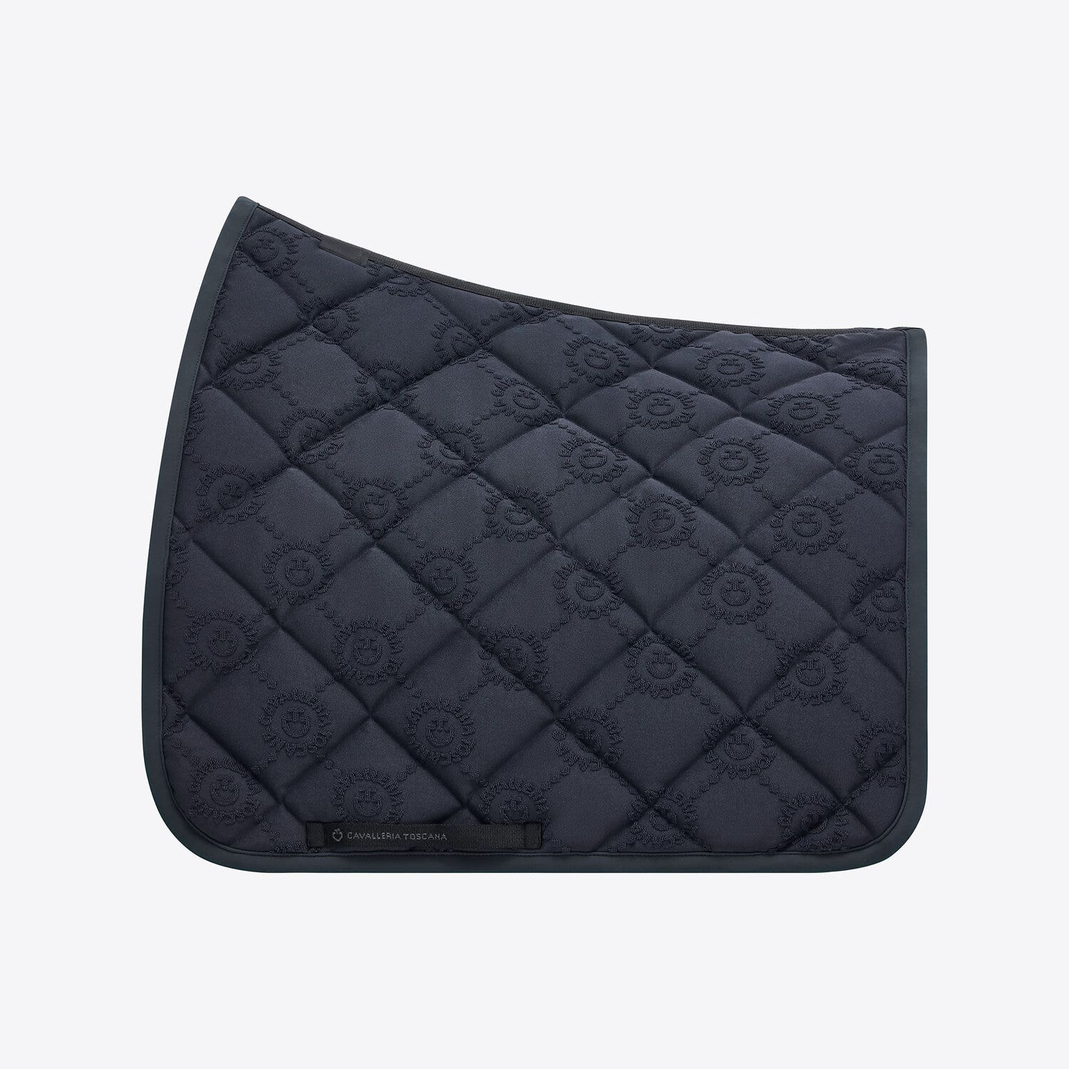 Cavalleria Toscana Dressage Horse Saddle pad CHARCOAL GREY-1