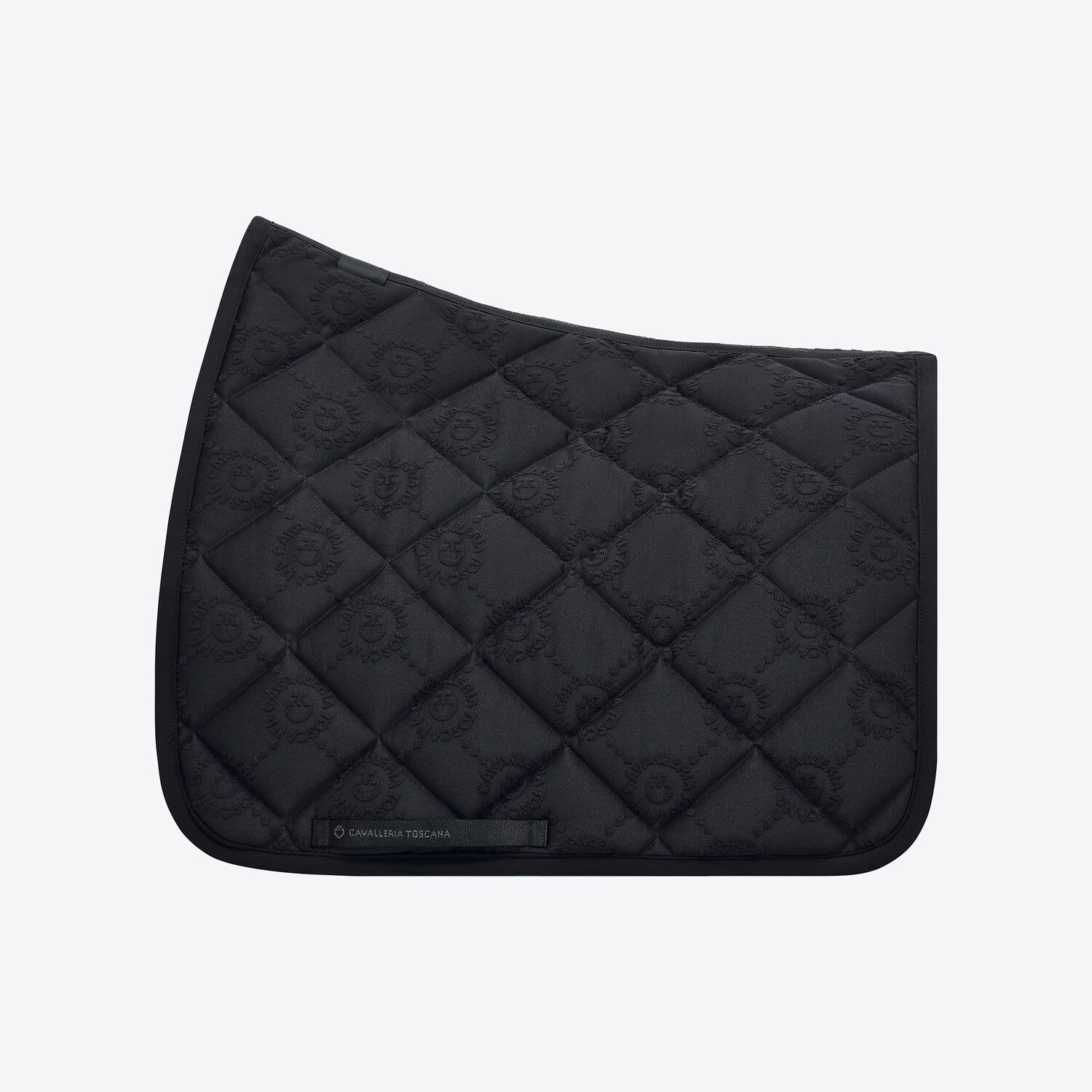 Cavalleria Toscana Dressage Horse Saddle pad BLACK-1
