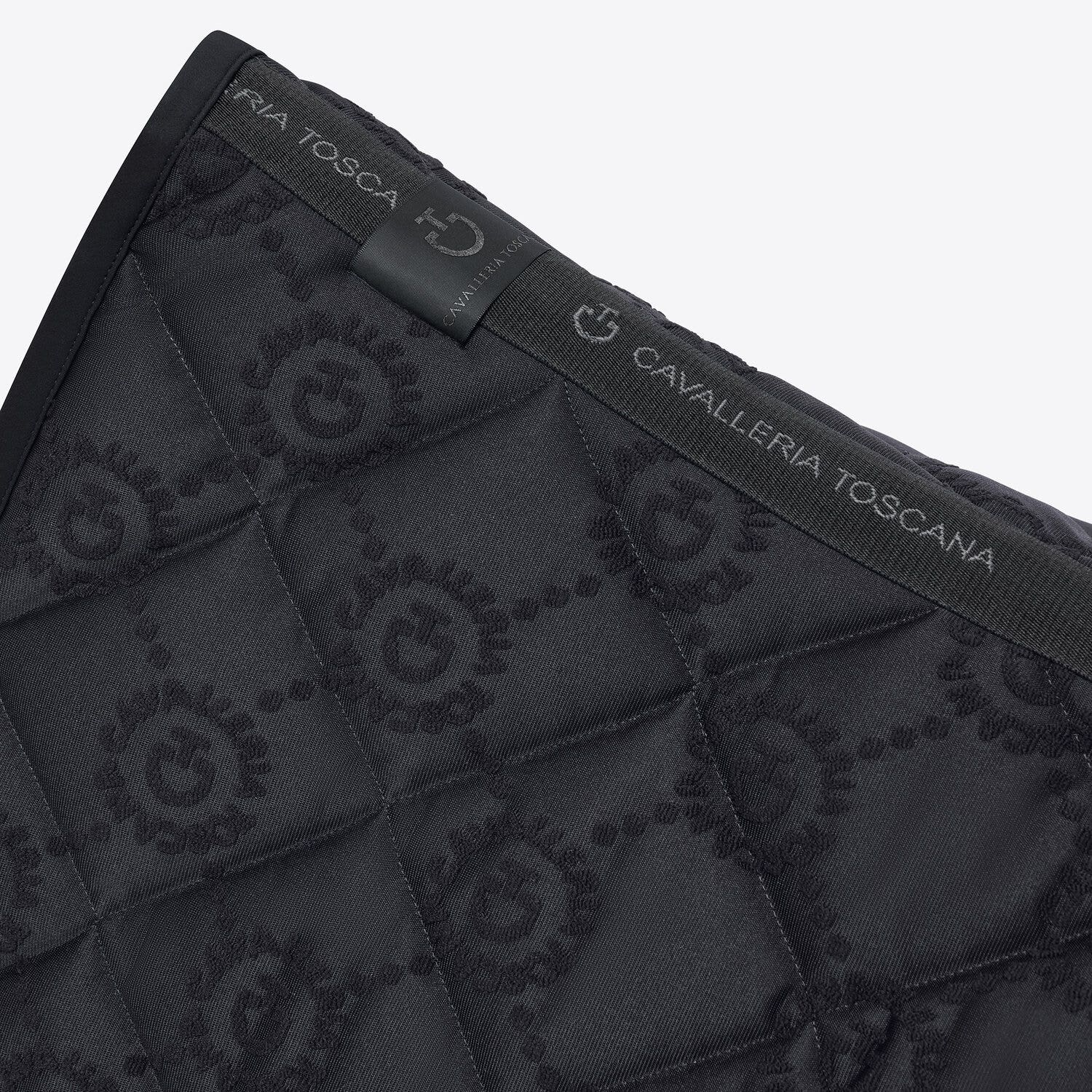 Cavalleria Toscana Dressage Horse Saddle pad BLACK-2