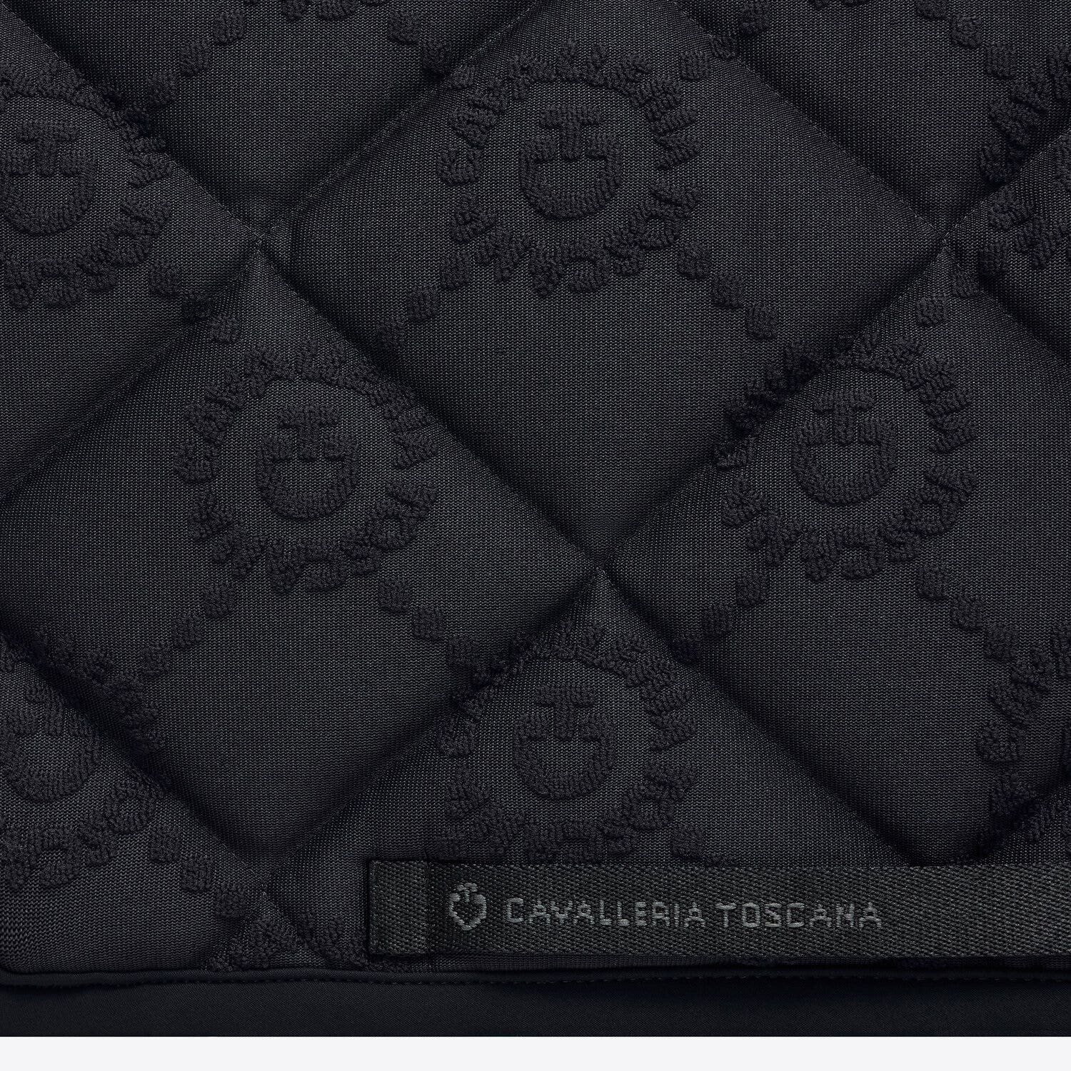 Cavalleria Toscana Dressage Horse Saddle pad BLACK-3