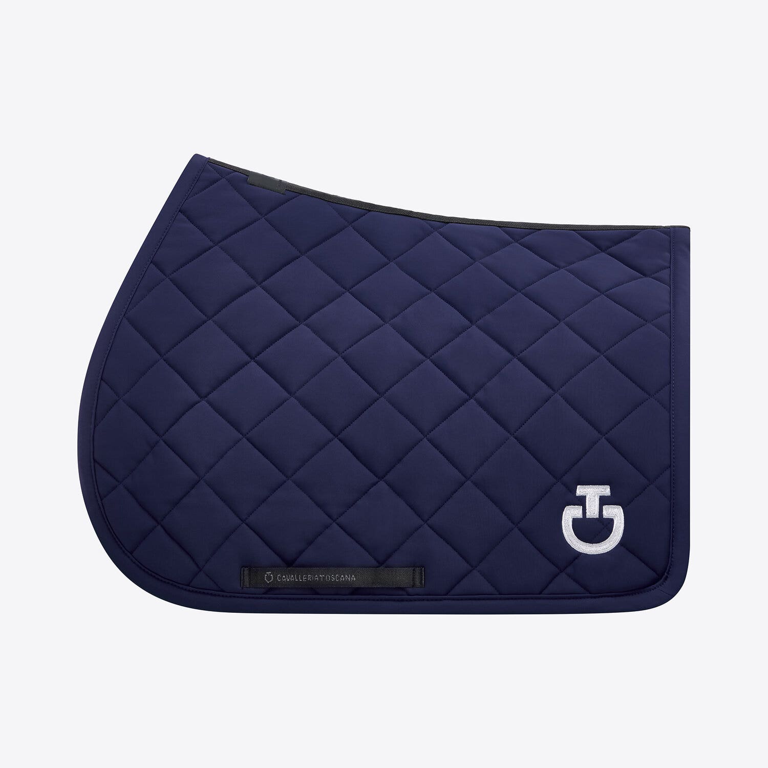 Cavalleria Toscana CT Glitter Jumping Saddle Pad ROYAL BLUE-1