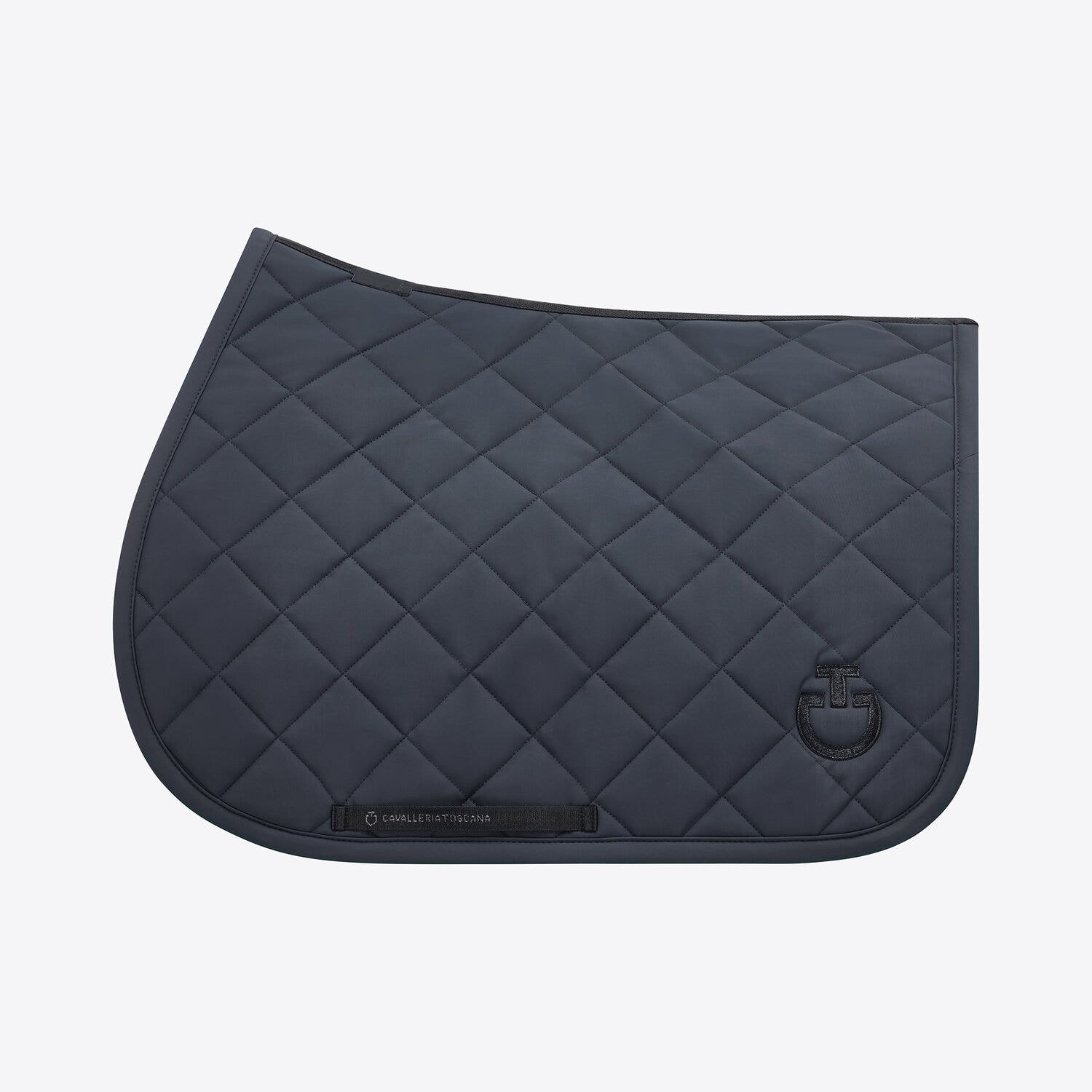 Cavalleria Toscana CT Glitter Jumping Saddle Pad CHARCOAL GREY-1