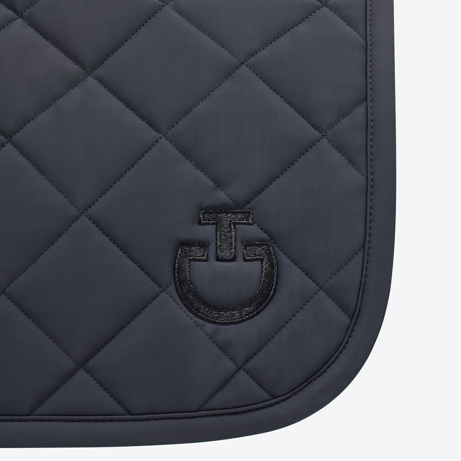 Cavalleria Toscana CT Glitter Jumping Saddle Pad CHARCOAL GREY-3