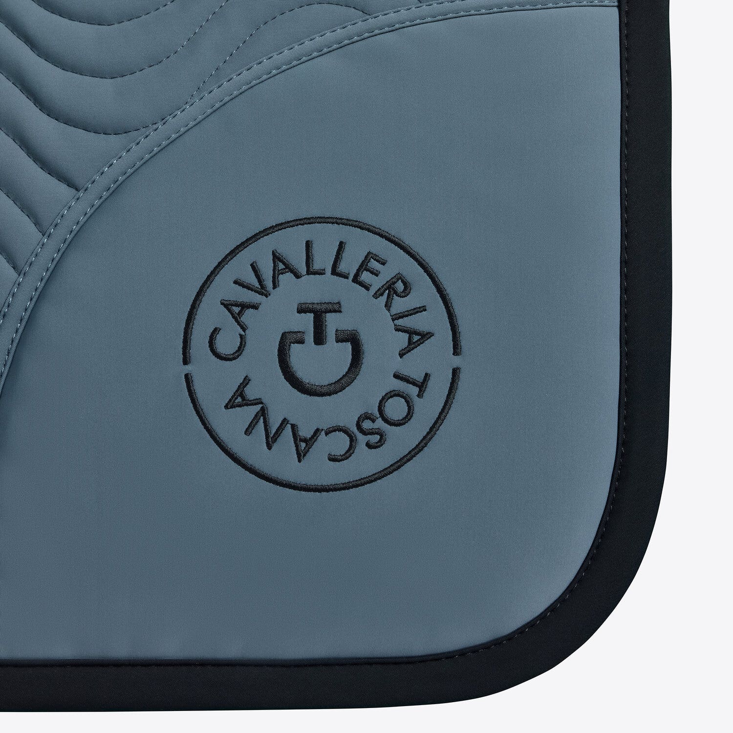 Cavalleria Toscana Jumping horse saddle pad PETROLEUM-3