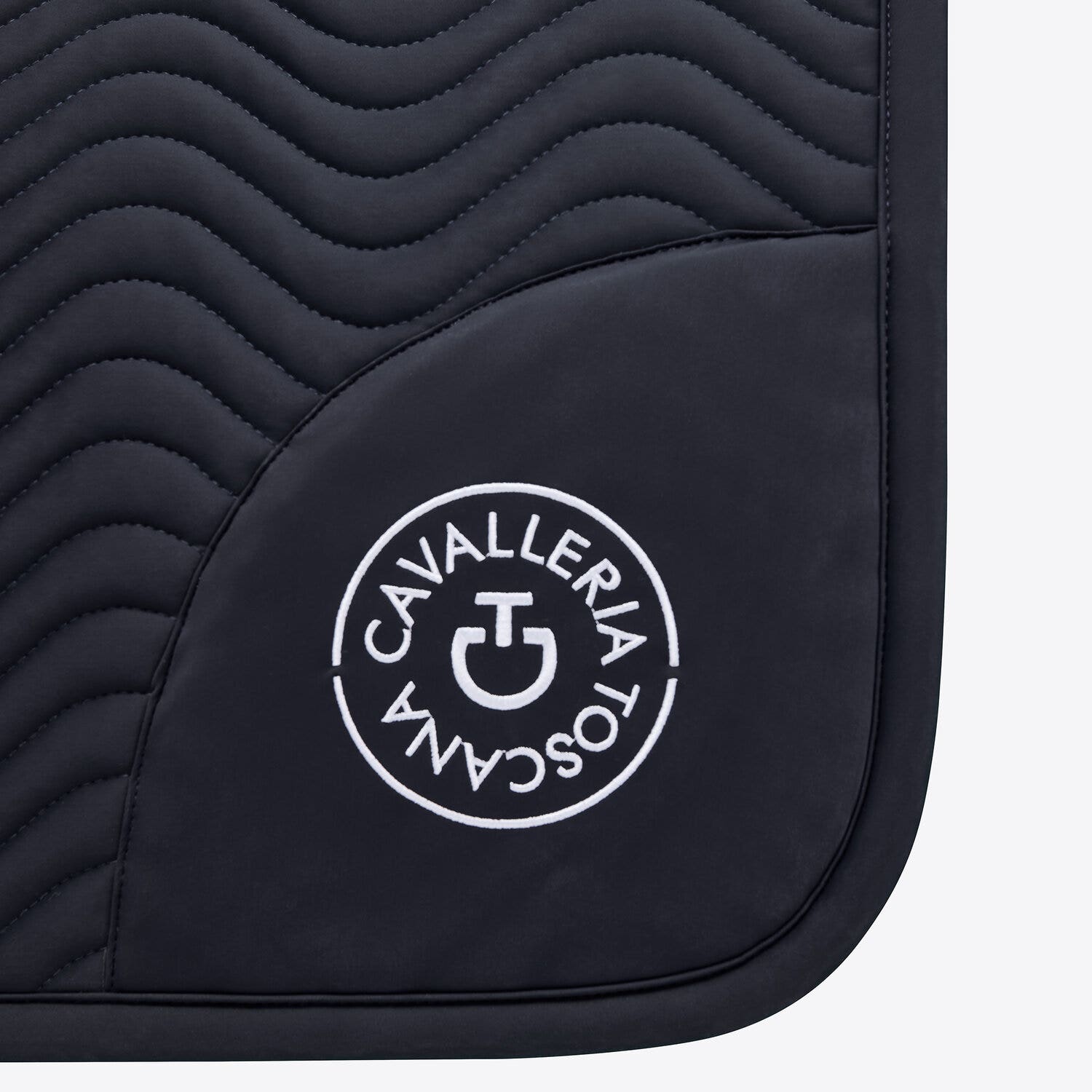 Cavalleria Toscana Jumping horse saddle pad NAVY-3