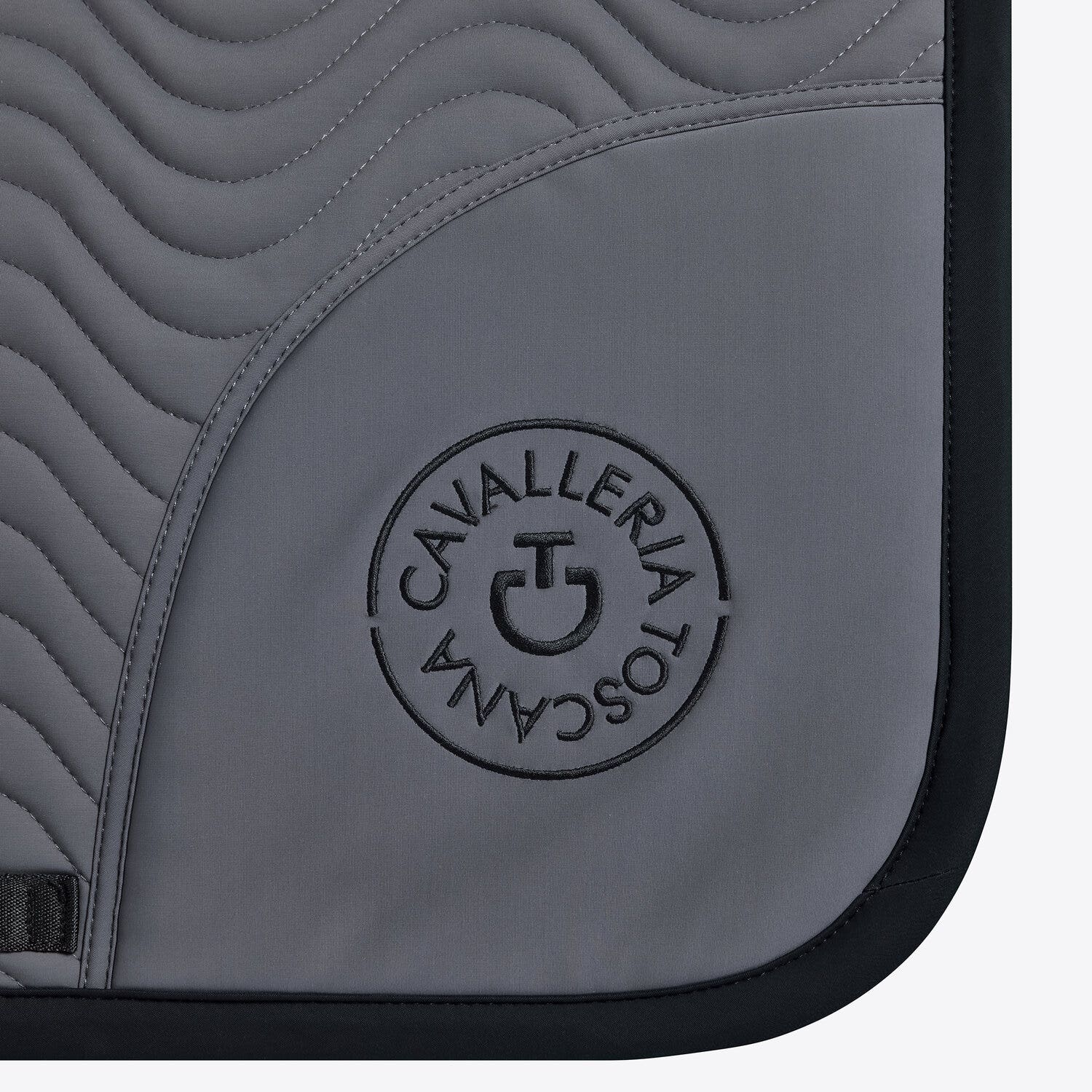 Cavalleria Toscana Jumping horse saddle pad ANTHRACITE GREY-3