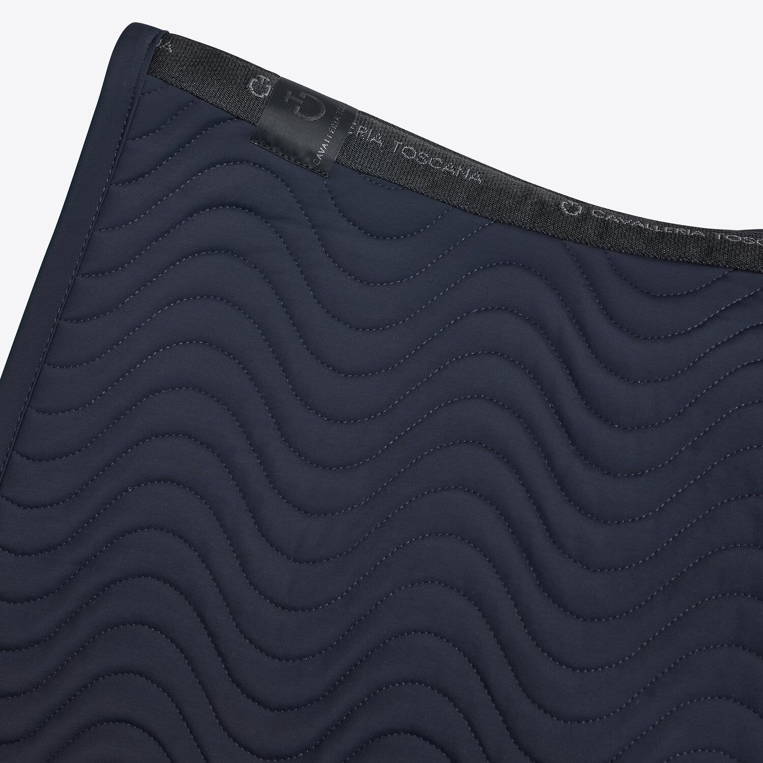 Cavalleria Toscana Dressage horse saddle pad NAVY-2