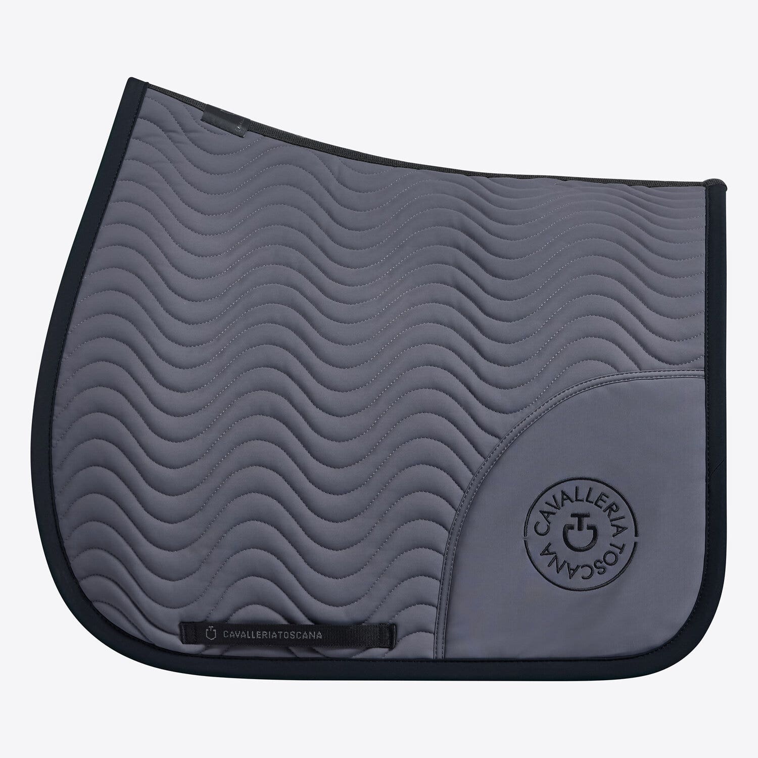 Cavalleria Toscana Dressage horse saddle pad ANTHRACITE GREY-1