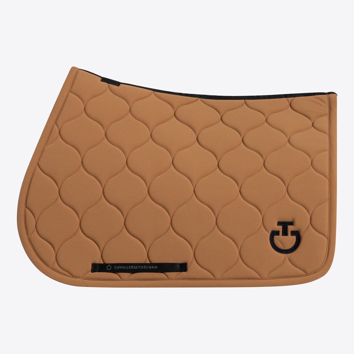 Cavalleria Toscana Cavalleria Toscana Jumping Saddle Pad in Technical Jersey CAMEL-1