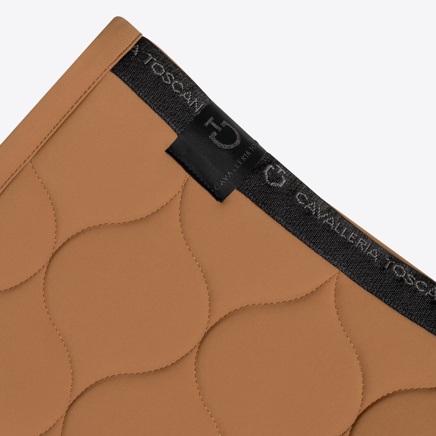 Cavalleria Toscana Cavalleria Toscana Jumping Saddle Pad in Technical Jersey CAMEL-2