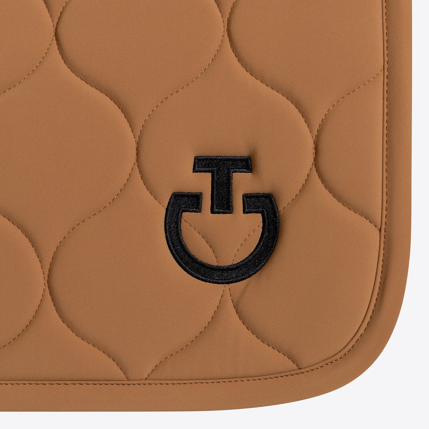 Cavalleria Toscana Cavalleria Toscana Jumping Saddle Pad in Technical Jersey CAMEL-3