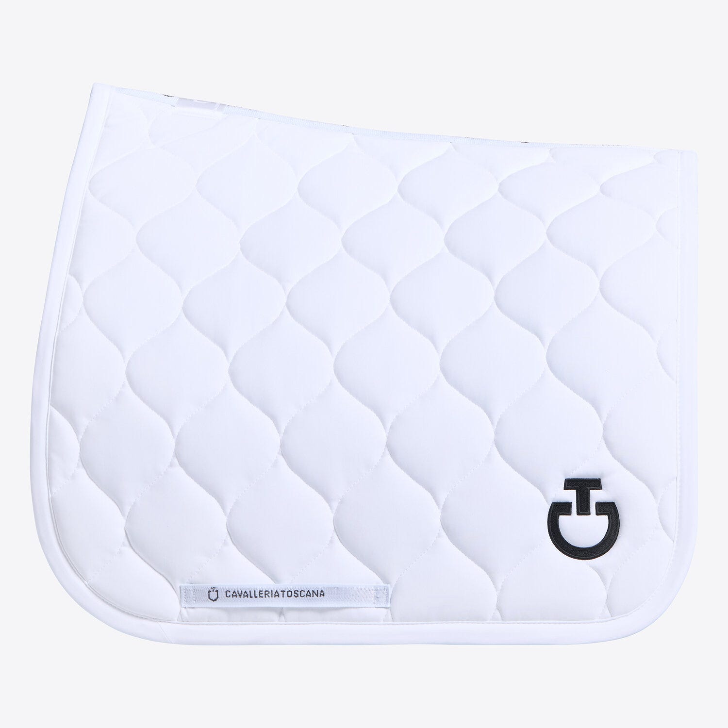 Cavalleria Toscana Circular-quilted dressage saddle pad