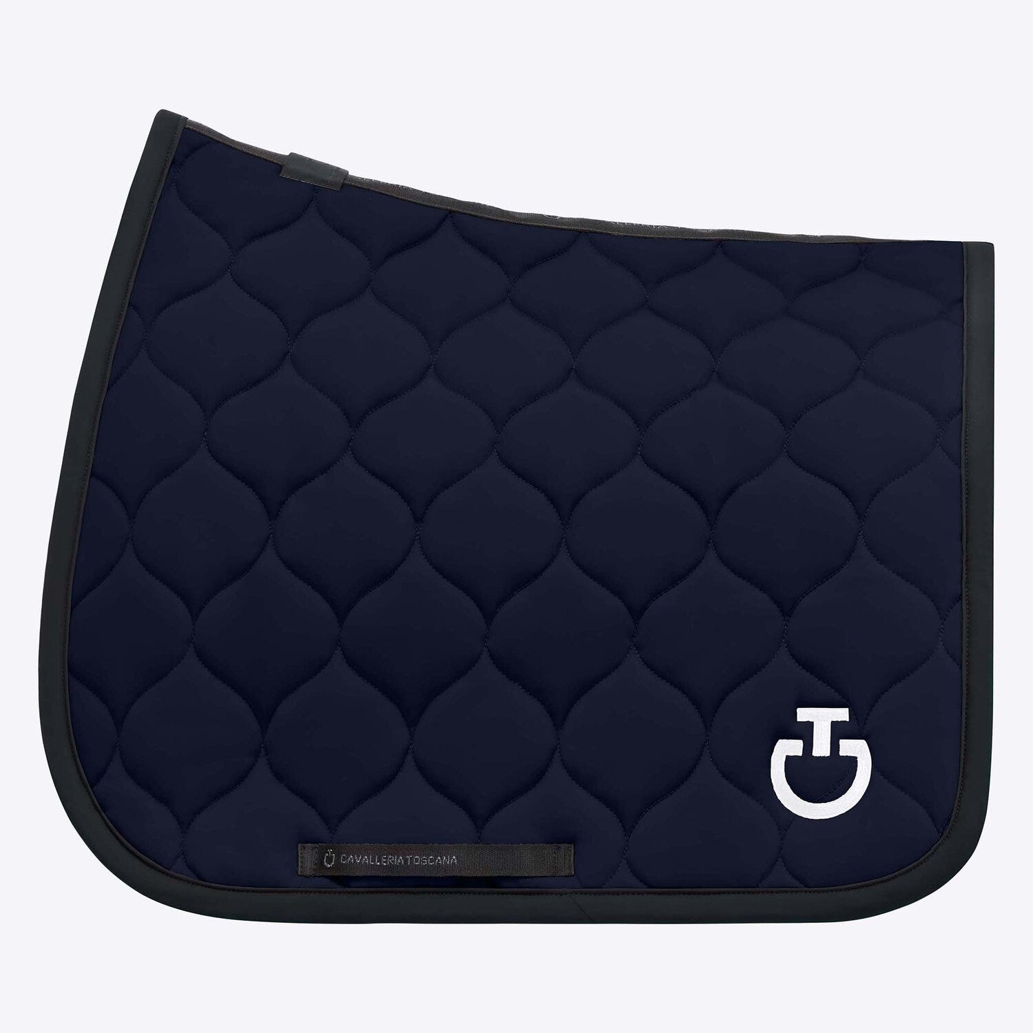 Cavalleria Toscana Circular-quilted dressage saddle pad