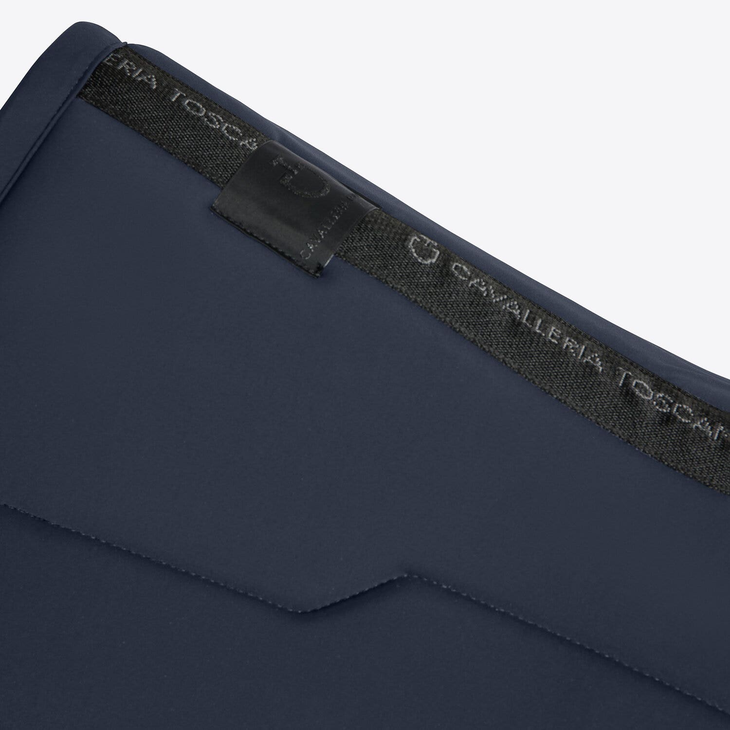 Cavalleria Toscana Cavalleria Toscana Revolution Jumping Saddle Pad in Premier Jersey DARK BLUE/DARK BLUE-2