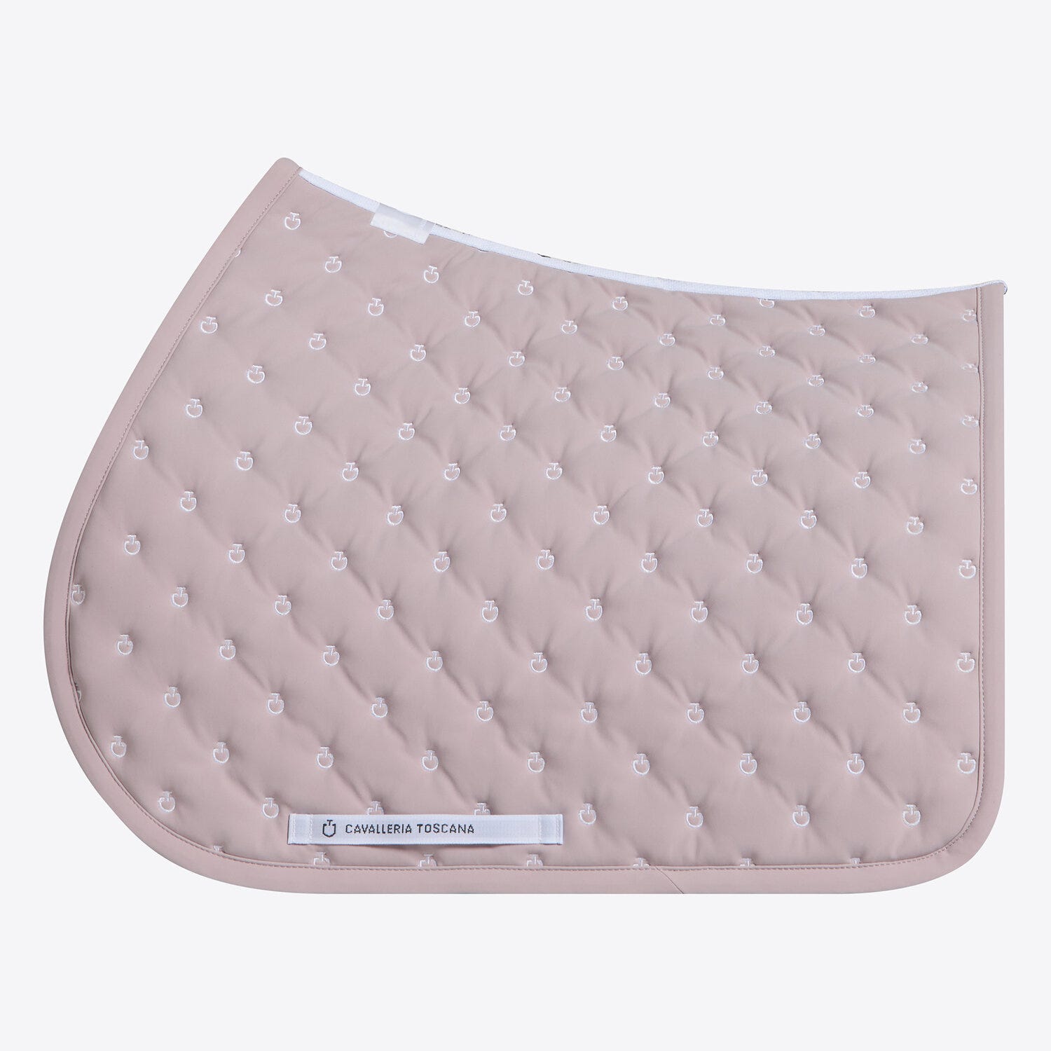 Jumping Saddle Pad with Quilted Design and Micro Logo | Cavalleria Toscana