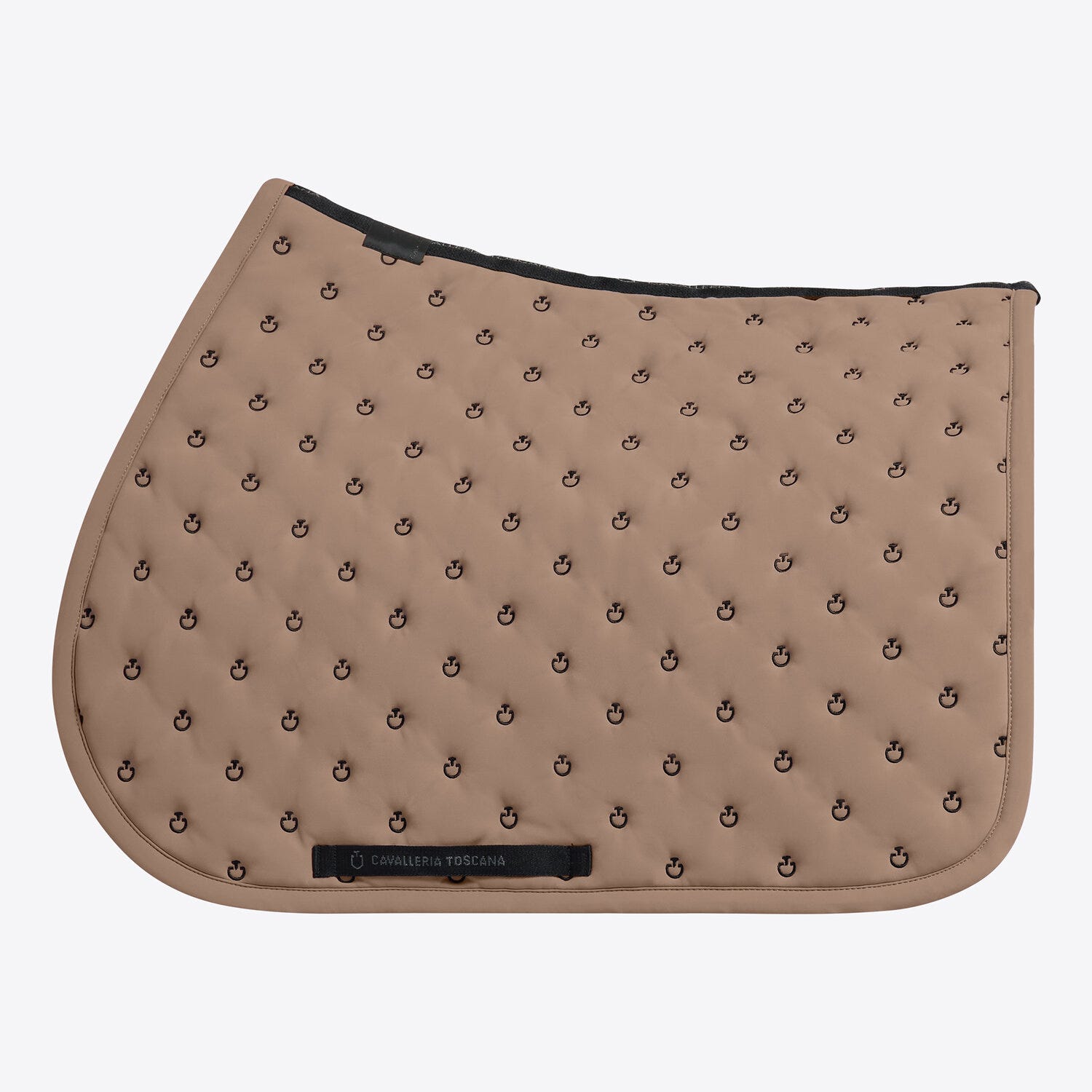 Cavalleria Toscana Jumping Saddle Pad with Quilted Design and Micro Logo
