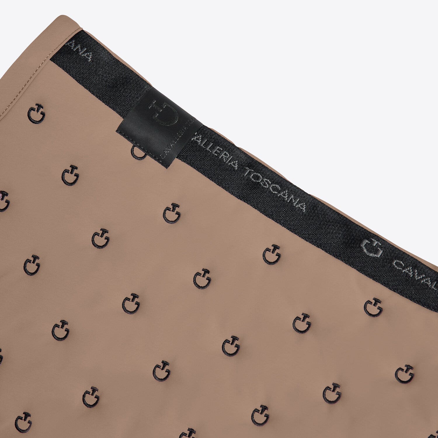 Cavalleria Toscana Sottosella da salto Cavalleria Toscana con trapuntatura e micro logo WALNUT-3