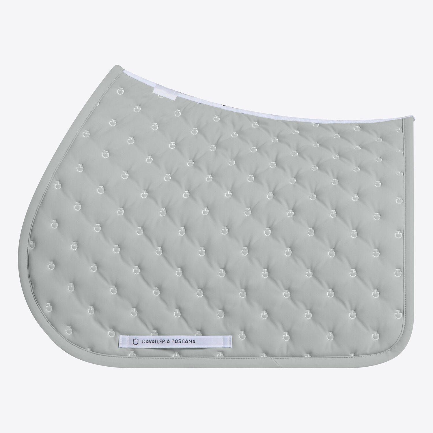 Jumping Saddle Pad with Quilted Design and Micro Logo | Cavalleria Toscana