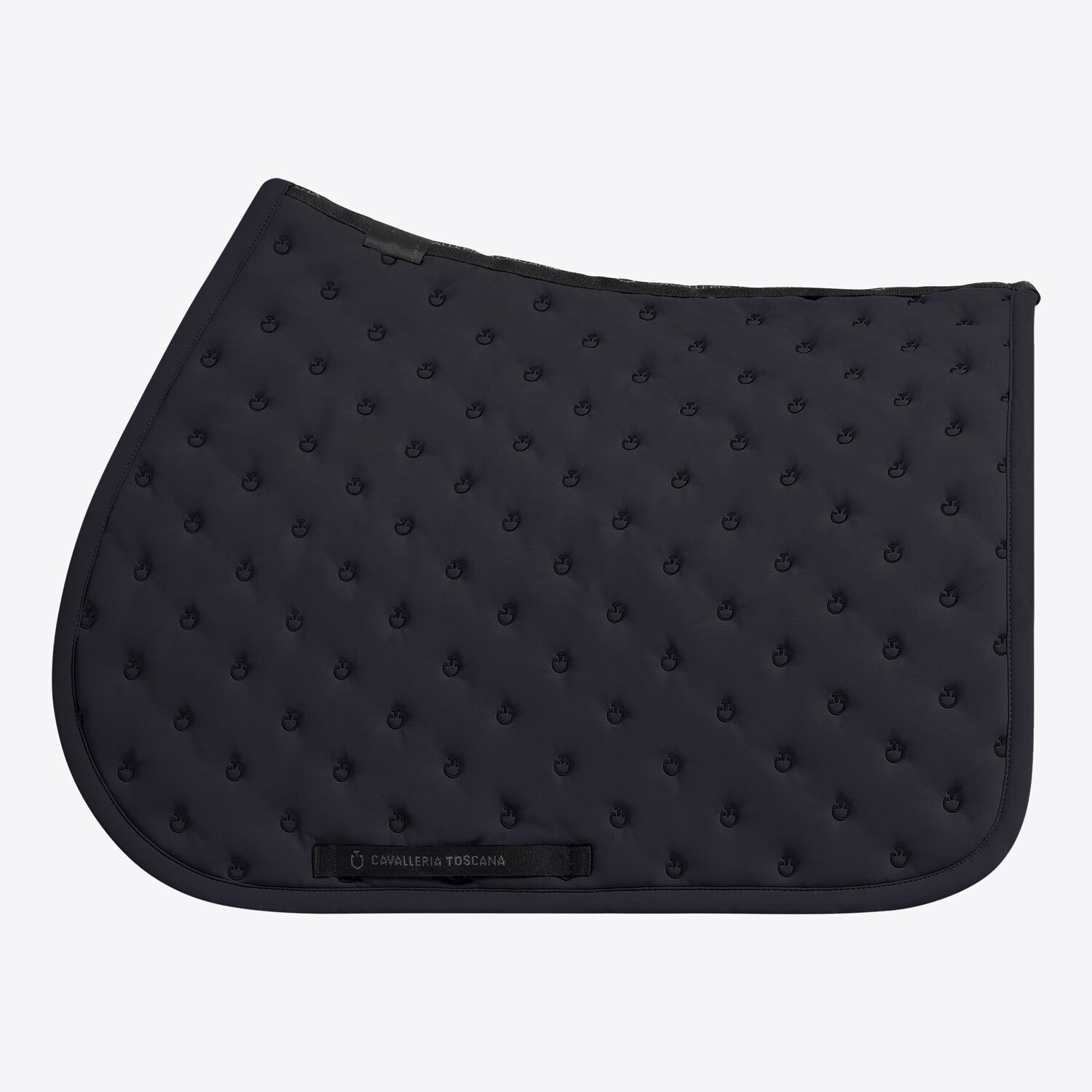 Jumping Saddle Pad with Quilted Design and Micro Logo | Cavalleria Toscana