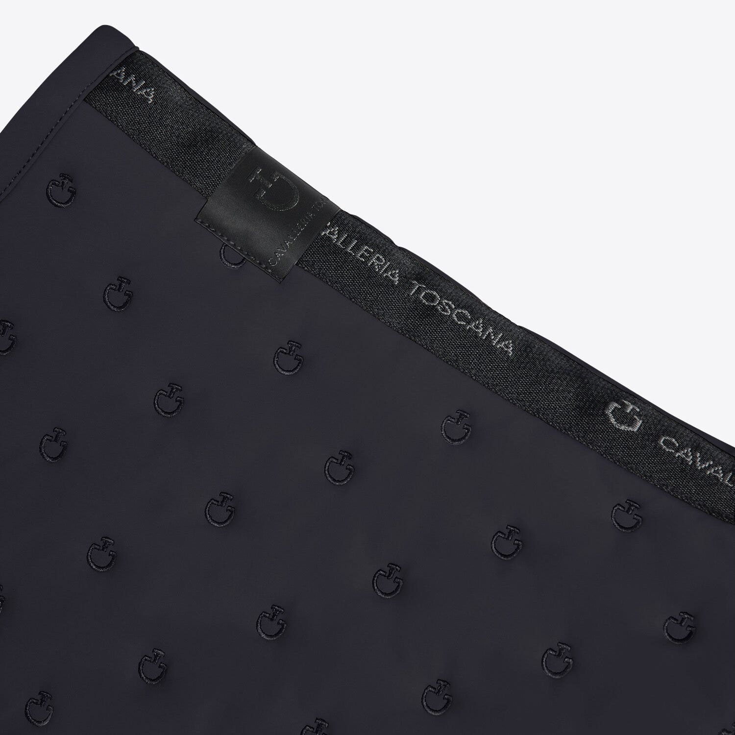 Jumping Saddle Pad with Quilted Design and Micro Logo | Cavalleria Toscana