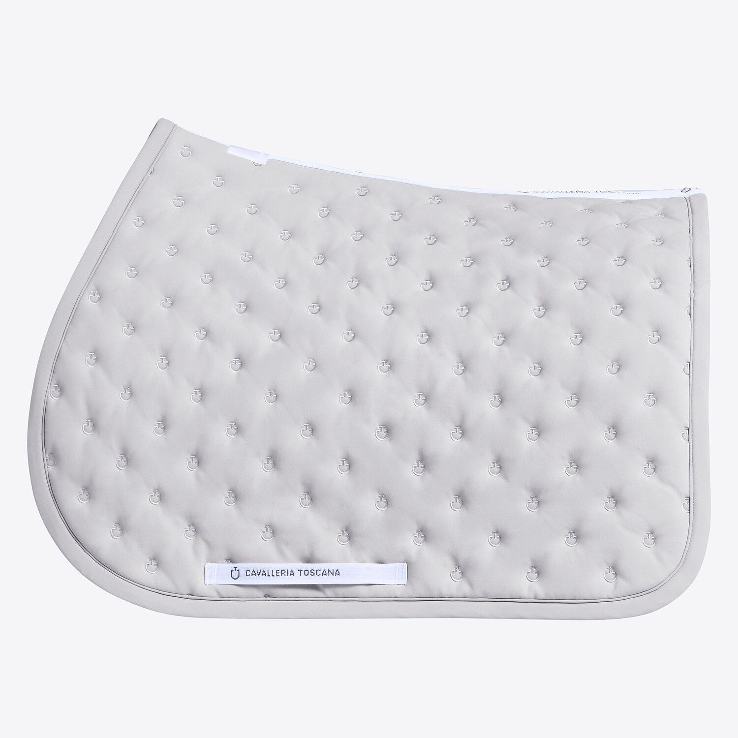 Cavalleria Toscana Jumping Saddle Pad with Quilted Design and Micro Logo