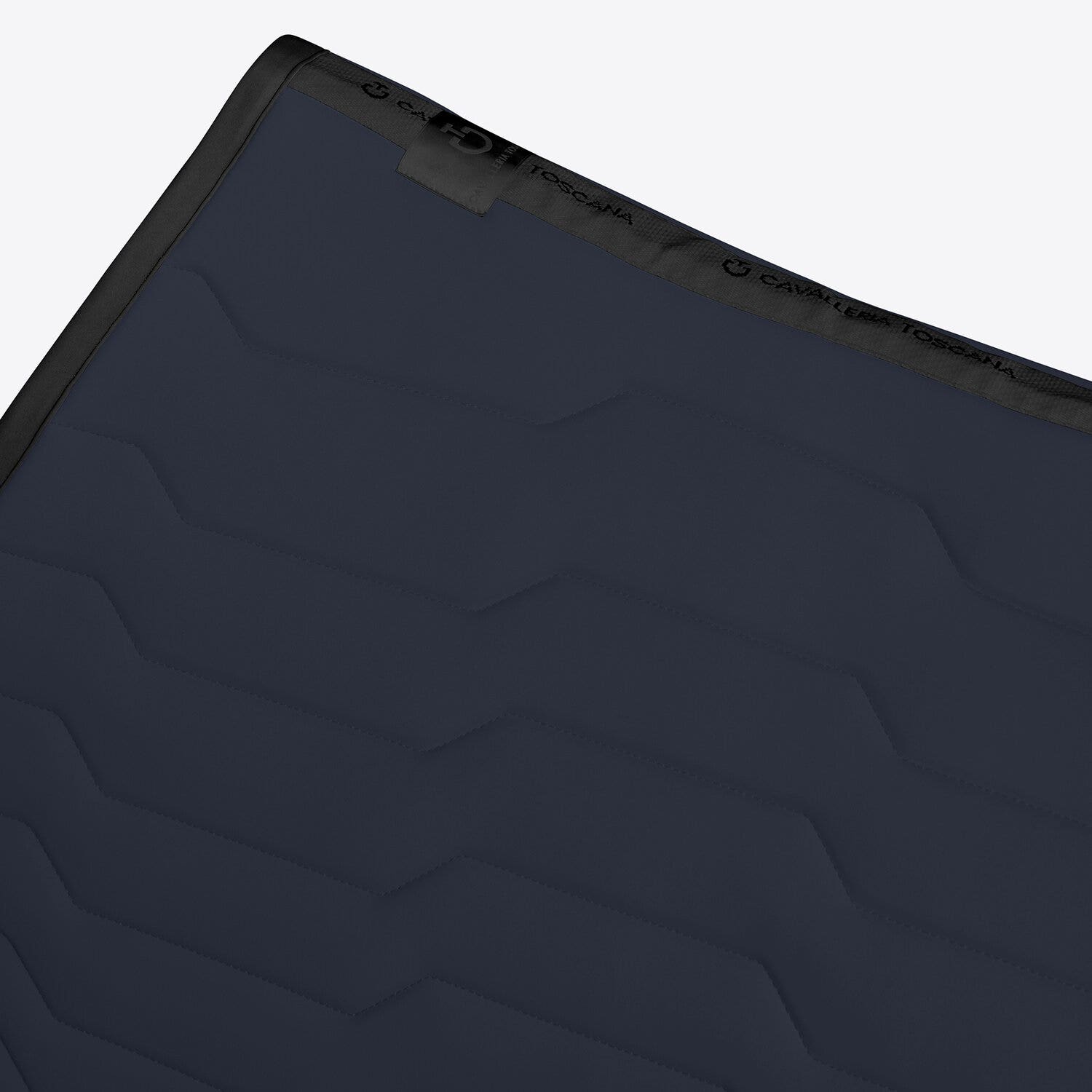 Cavalleria Toscana Cavalleria Toscana Jumping Saddle Pad Revolution with Technical Quilting DARK BLUE/DARK BLUE-3